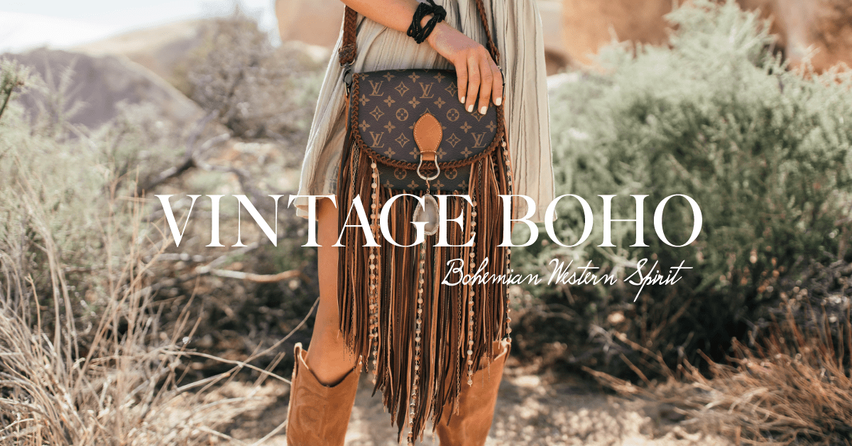 BRAIDED POCKETS MEDIUM – Vintage Boho Bags