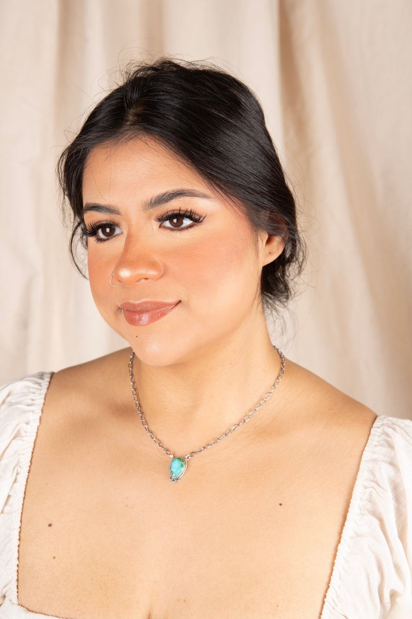 Sonoran Gold Drop Necklace