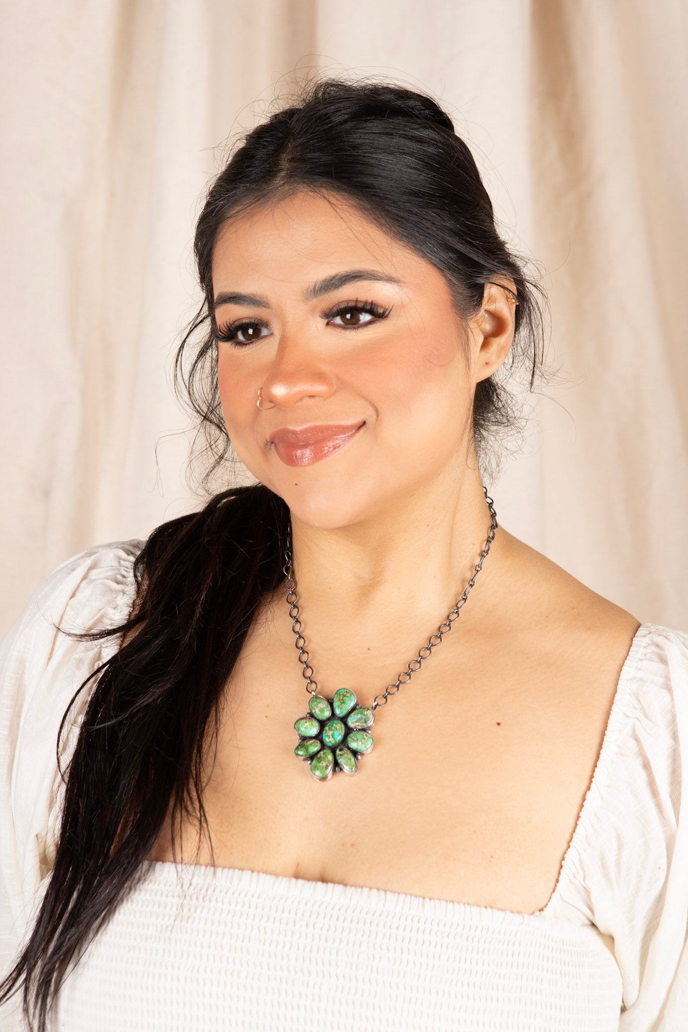 Sonoran Gold Sunflower Necklace