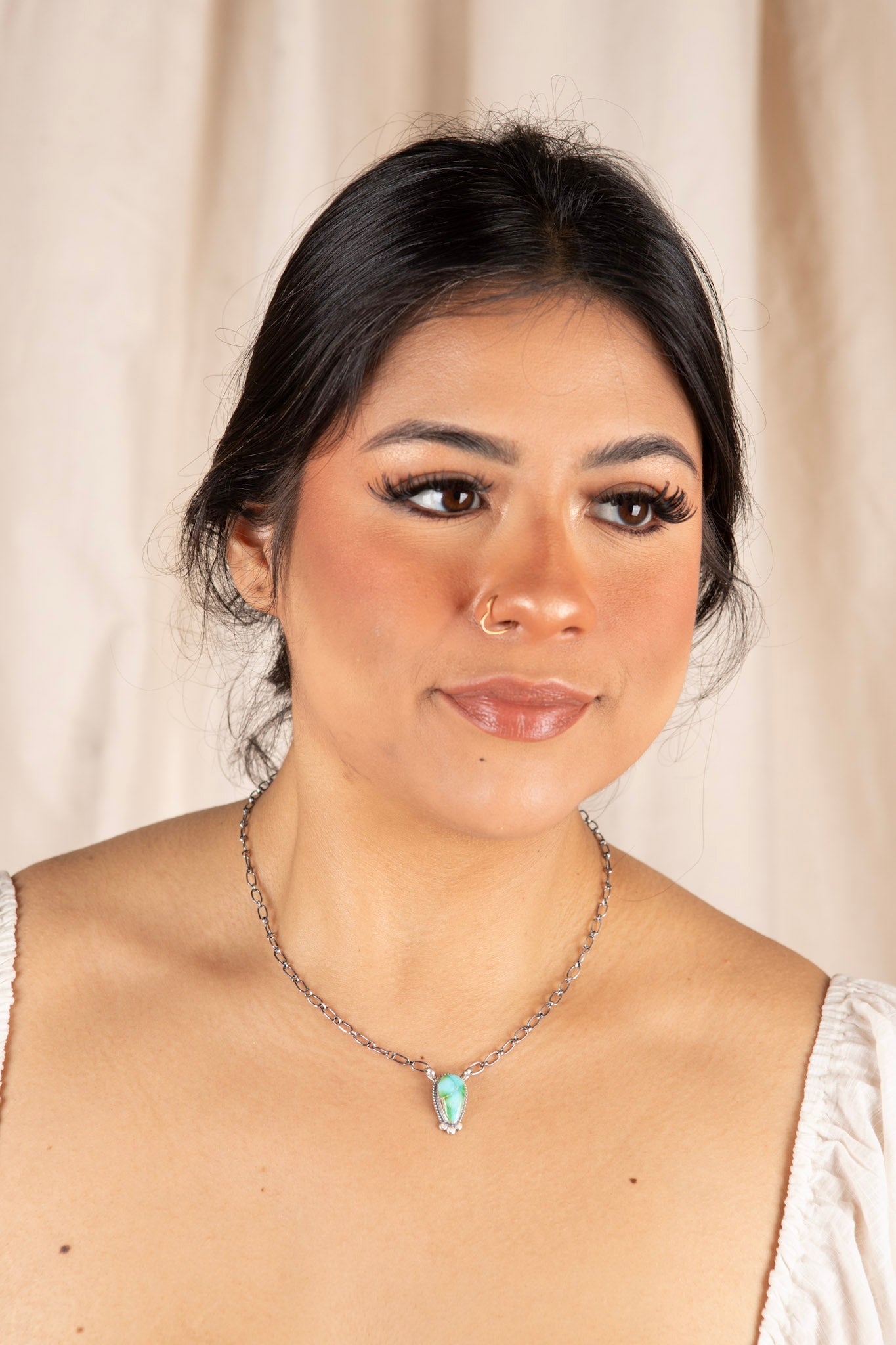 Sonoran Gold Drop Necklace