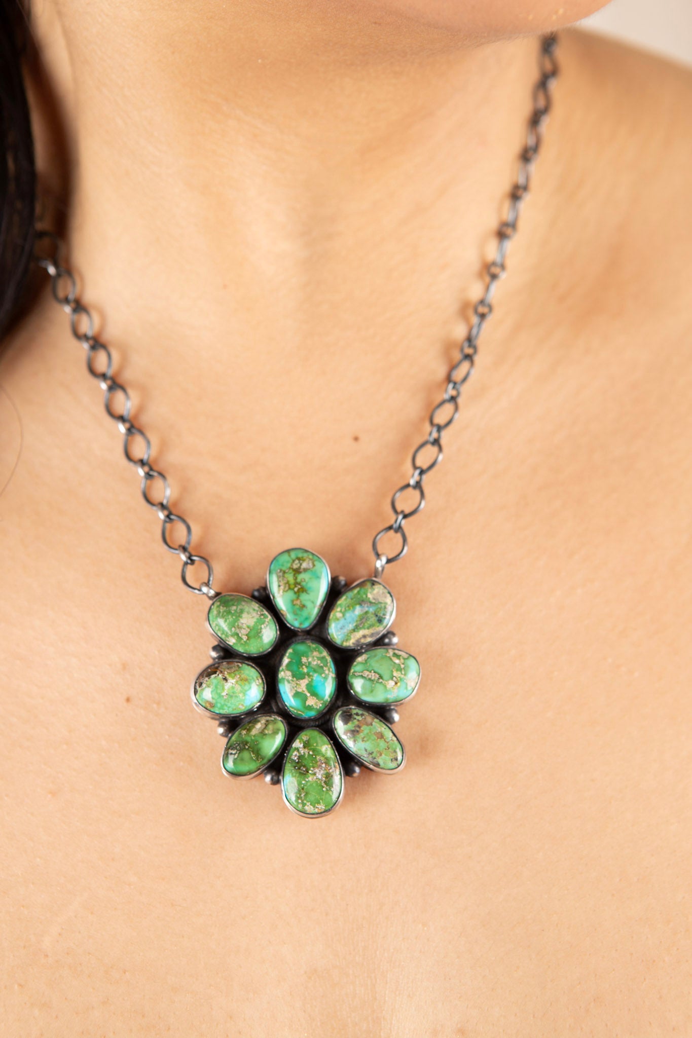 Sonoran Gold Sunflower Necklace