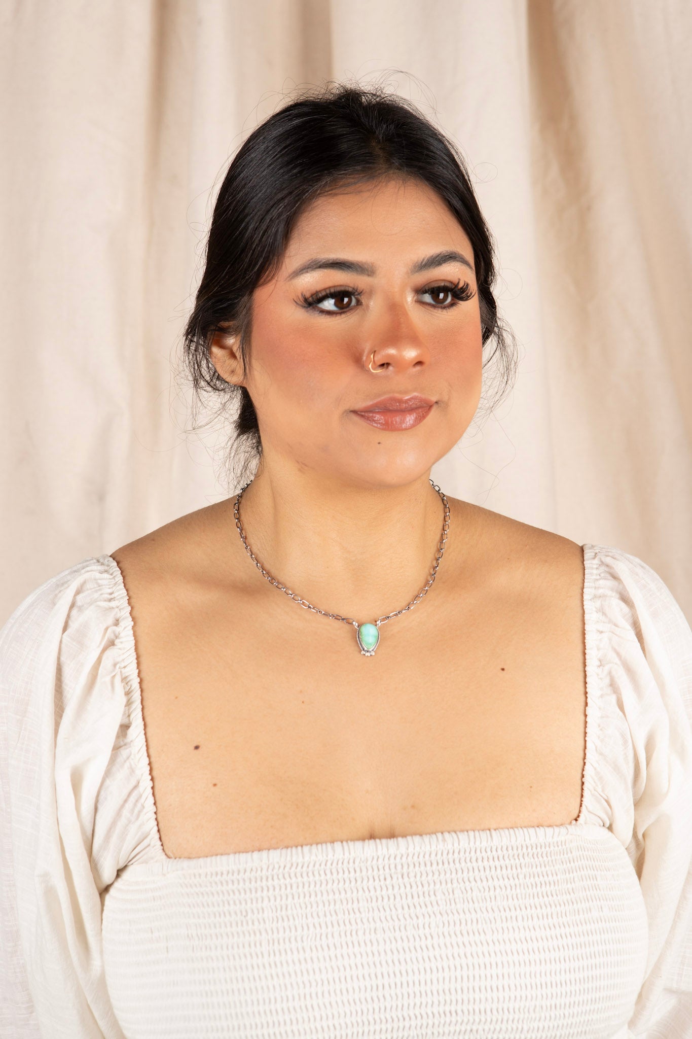 Sonoran Gold Drop Necklace