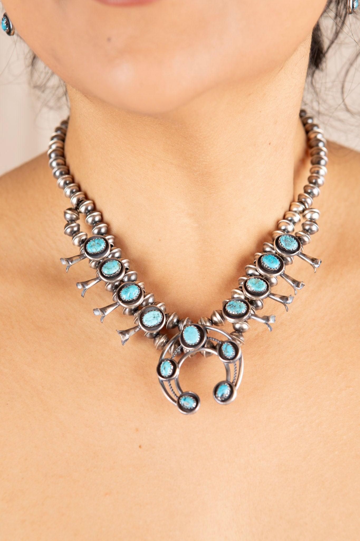 Sky Blossom Sterling Silver Set