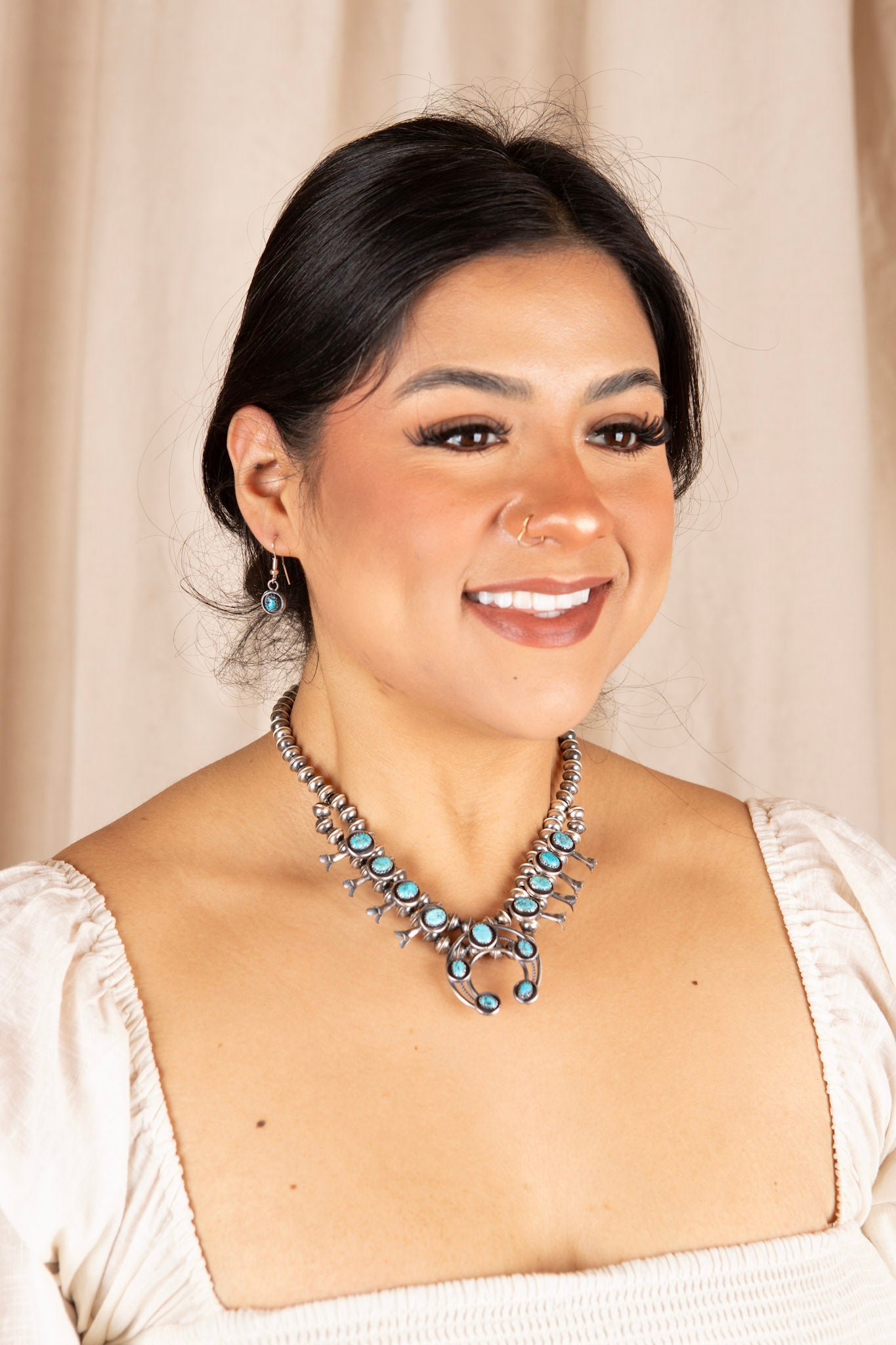 Sky Blossom Sterling Silver Set