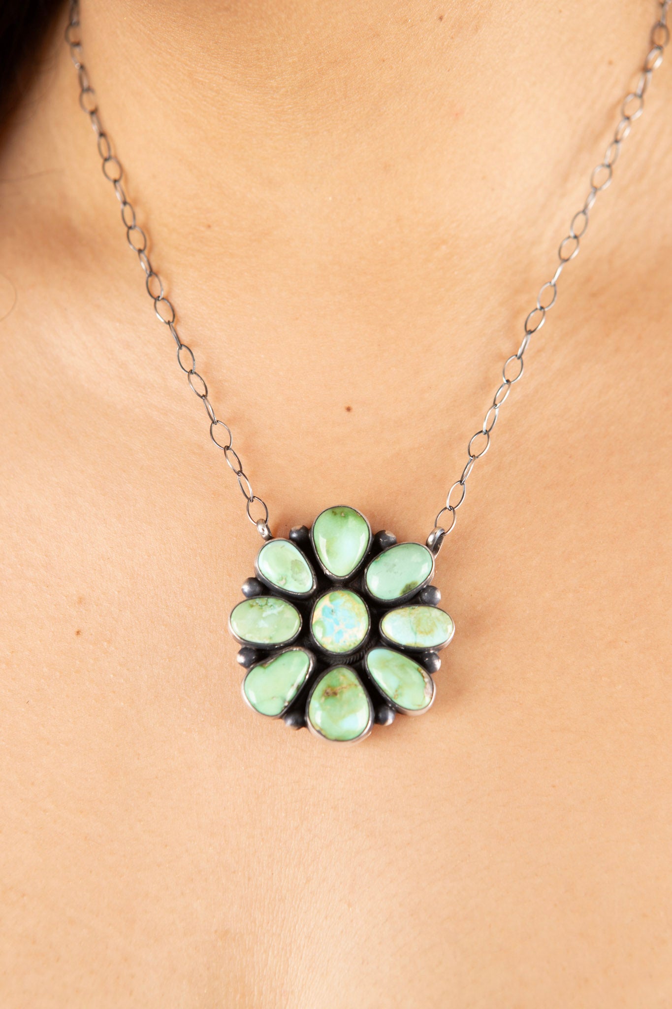 Sonoran Gold Sunflower Necklace