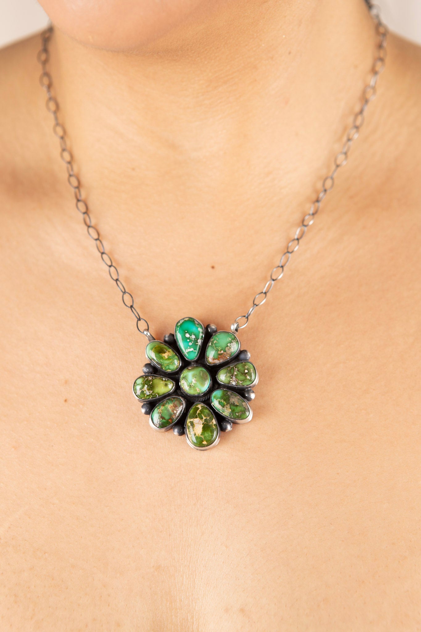 Sonoran Gold Sunflower Necklace