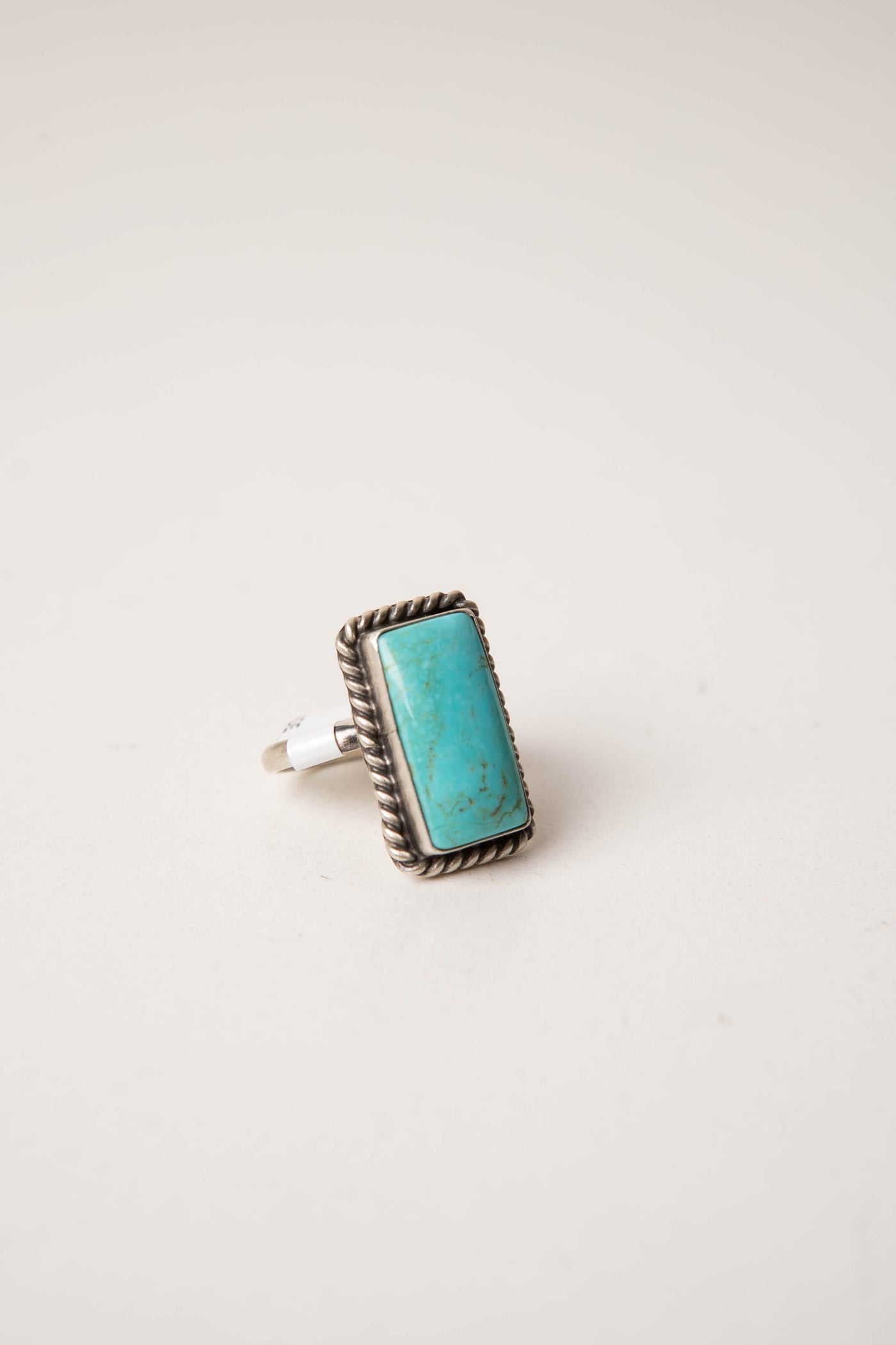 Sterling Silver Turquoise Adjustable Ring
