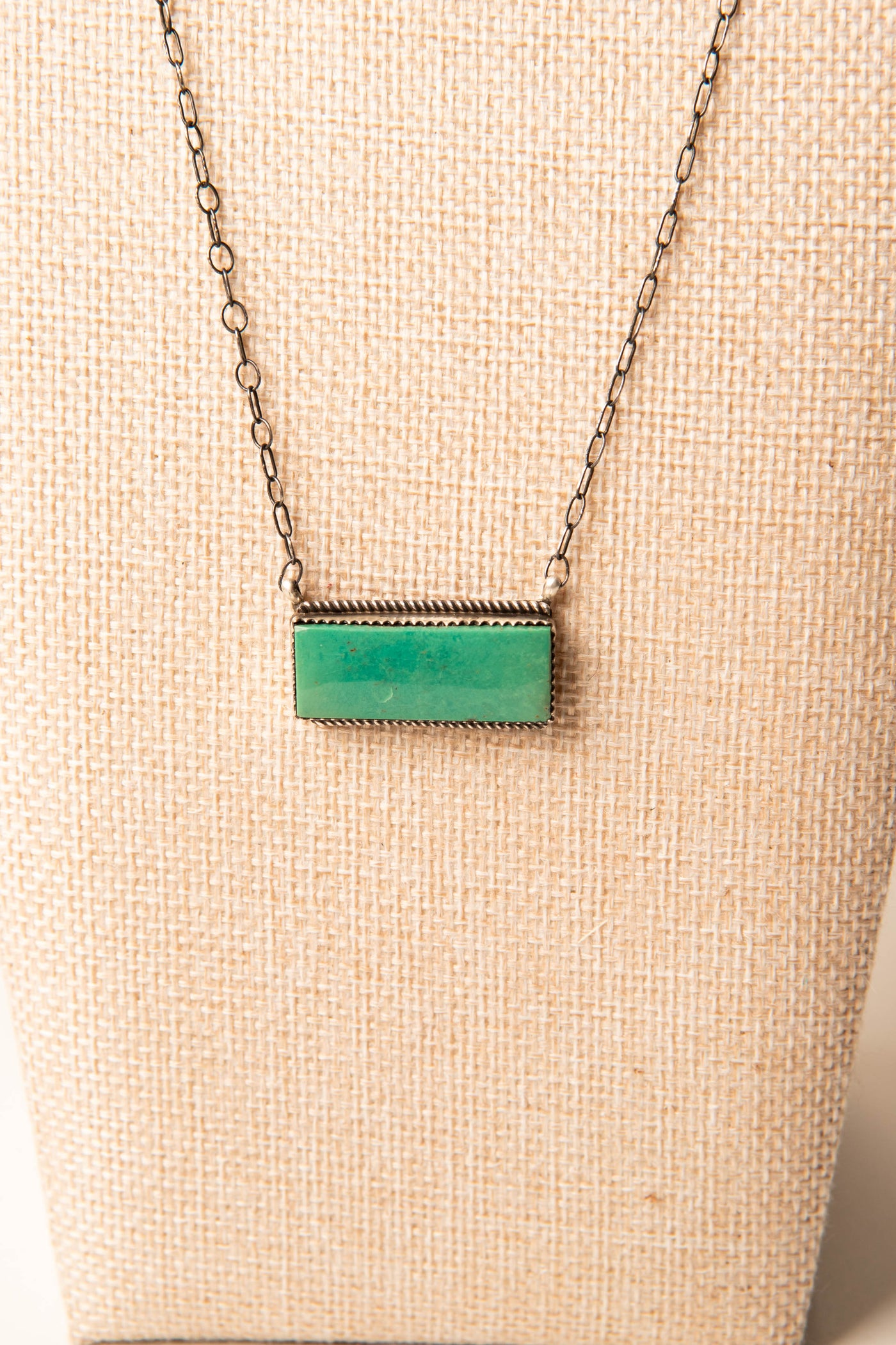 Sterling Silver Kingman Turquoise Desert Necklace