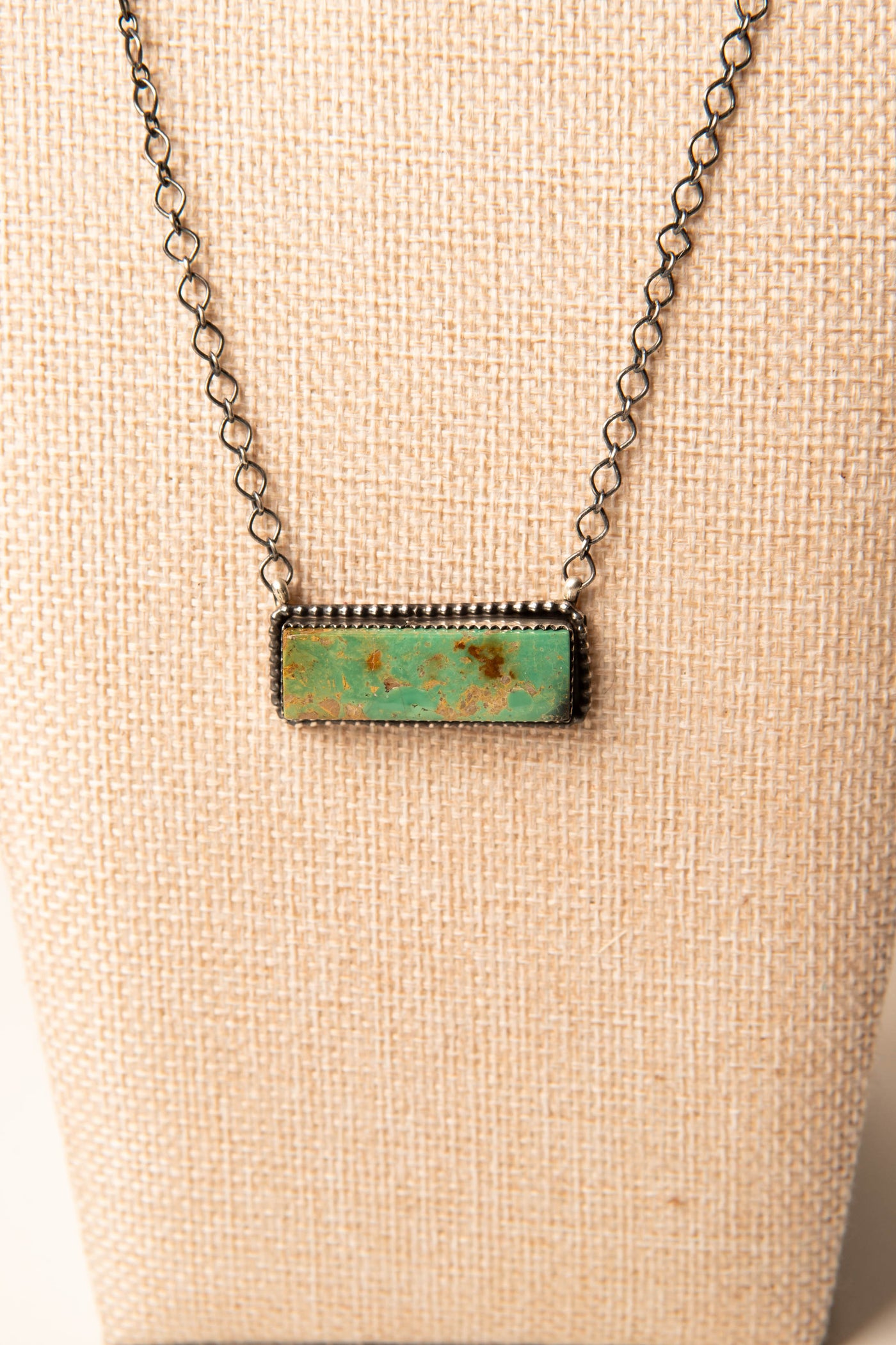 Sterling Silver Kingman Turquoise Desert Necklace