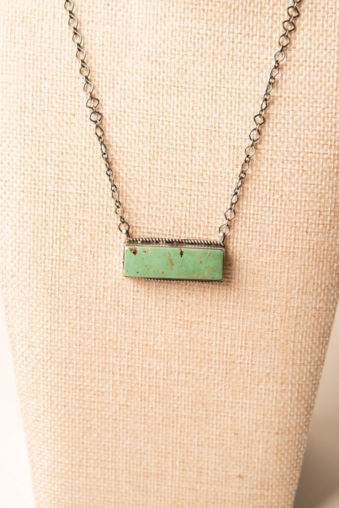 Sterling Silver Kingman Turquoise Desert Necklace