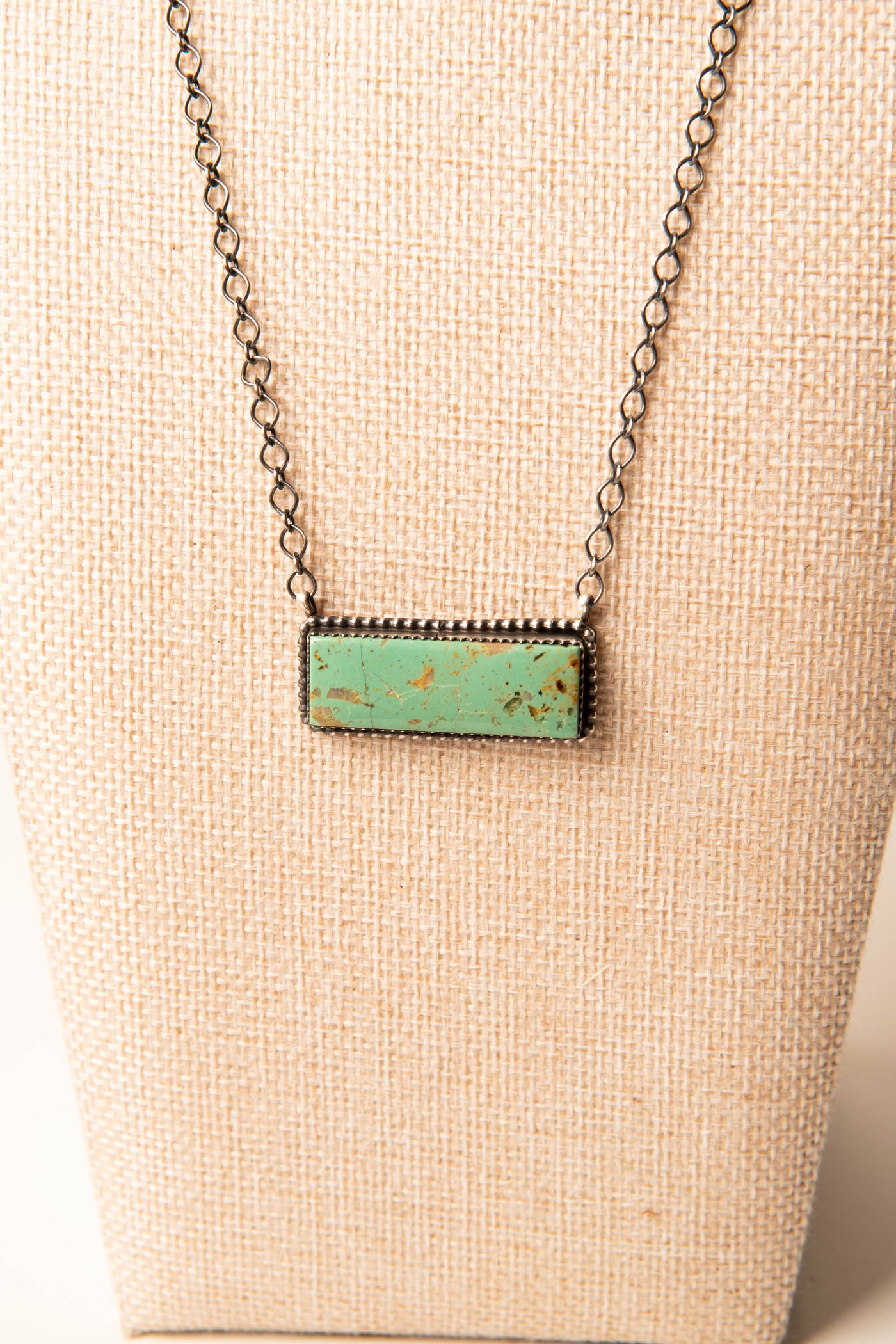 Sterling Silver Kingman Turquoise Desert Necklace