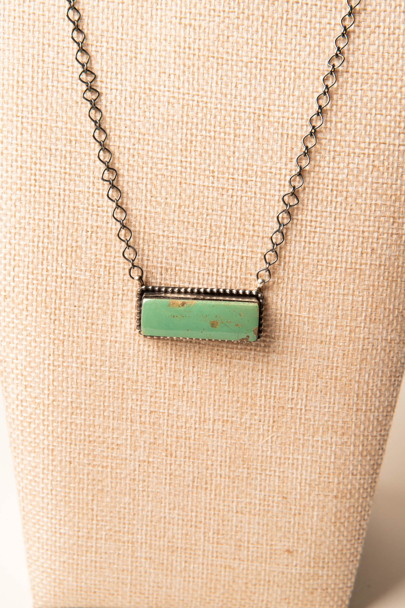 Sterling Silver Kingman Turquoise Desert Necklace