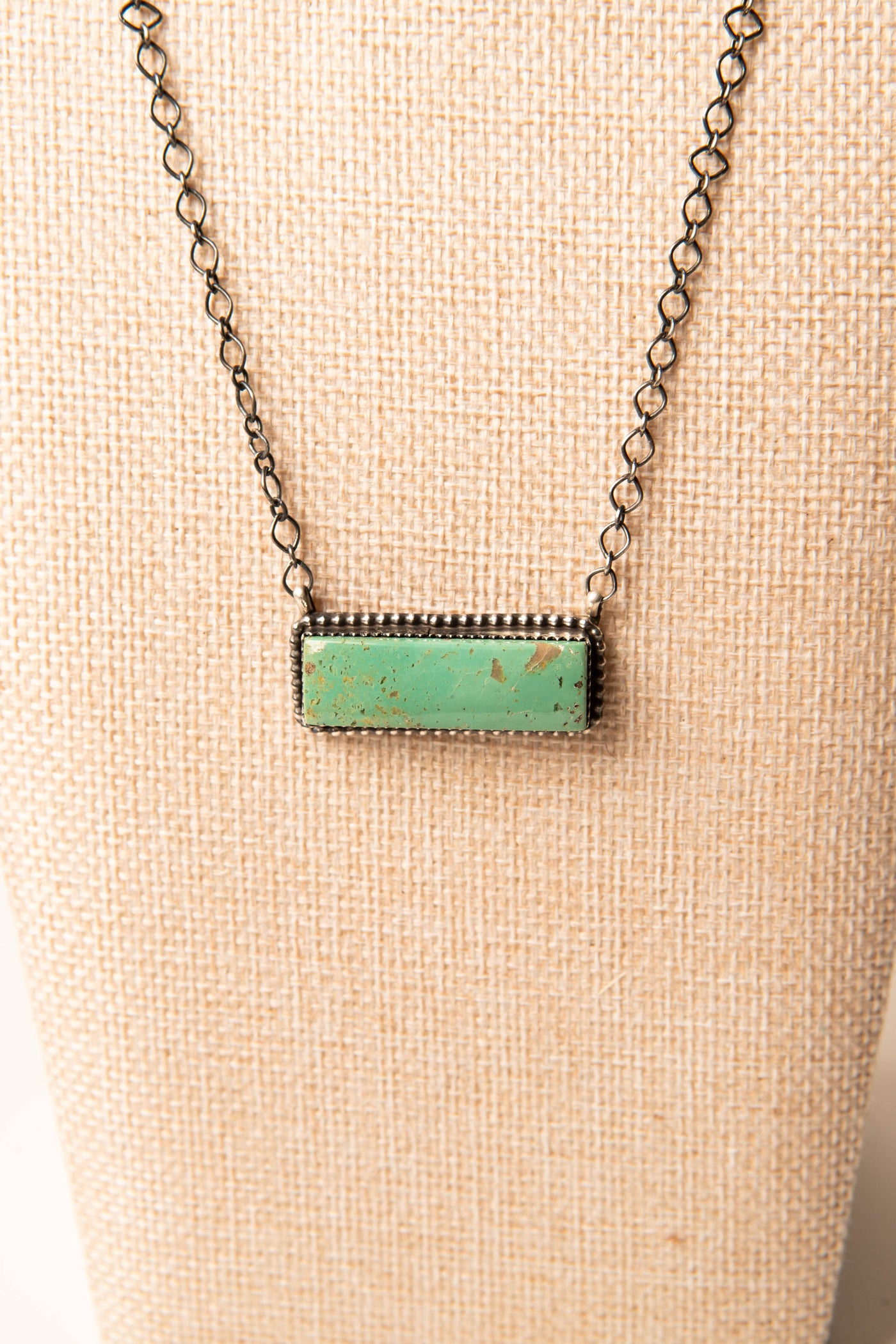 Sterling Silver Kingman Turquoise Desert Necklace