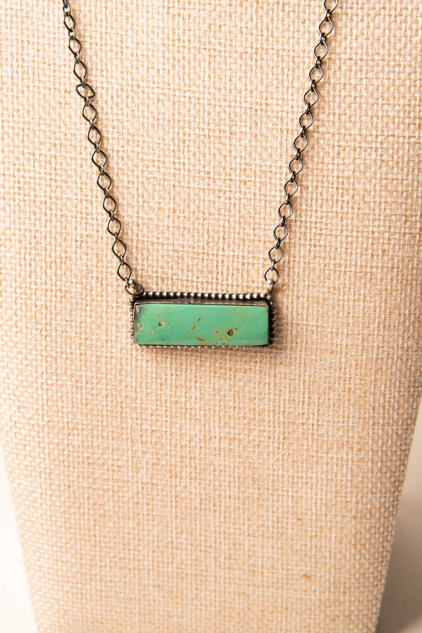 Sterling Silver Kingman Turquoise Desert Necklace
