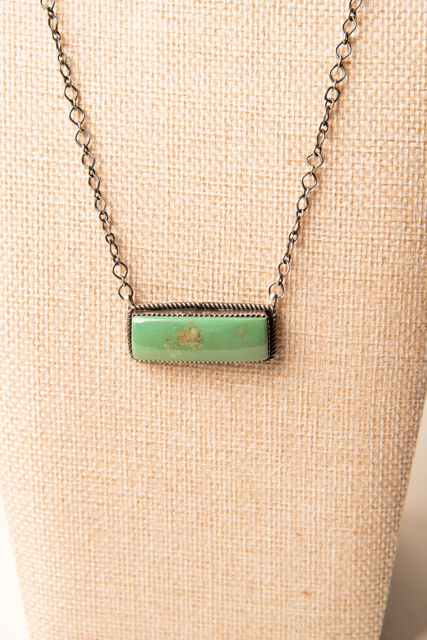 Sterling Silver Kingman Turquoise Desert Necklace