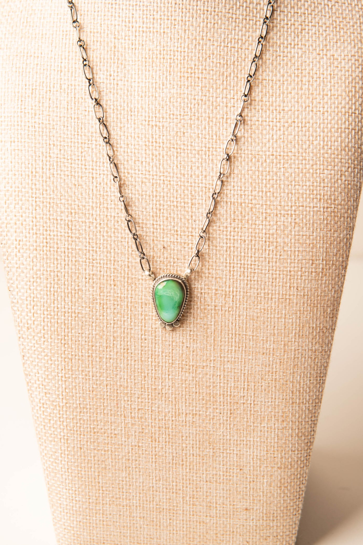 Sterling Silver Sonoran Gold Turquoise Necklace