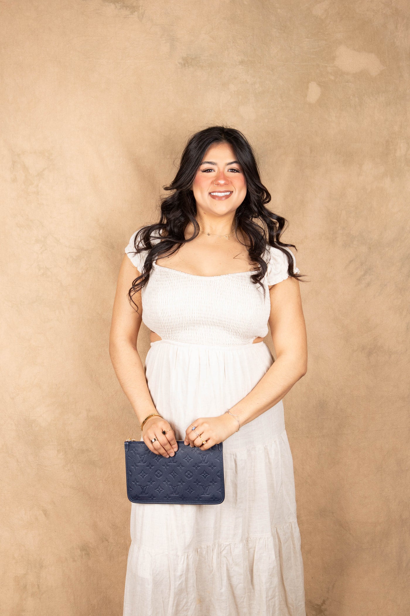 Louis Vuitton Black Empreinte Carry All Nomad