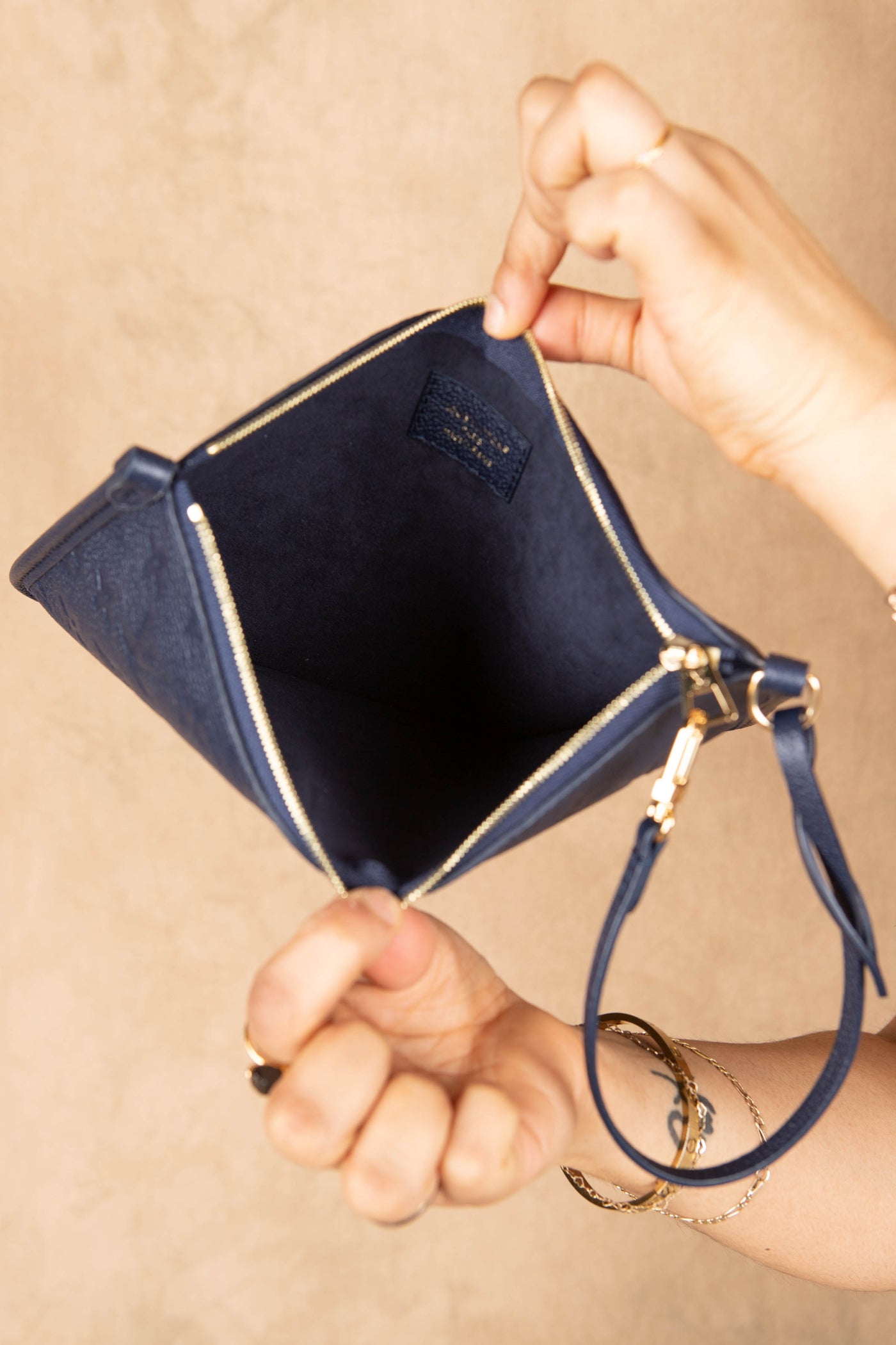 Louis Vuitton Black Empreinte Carry All Nomad