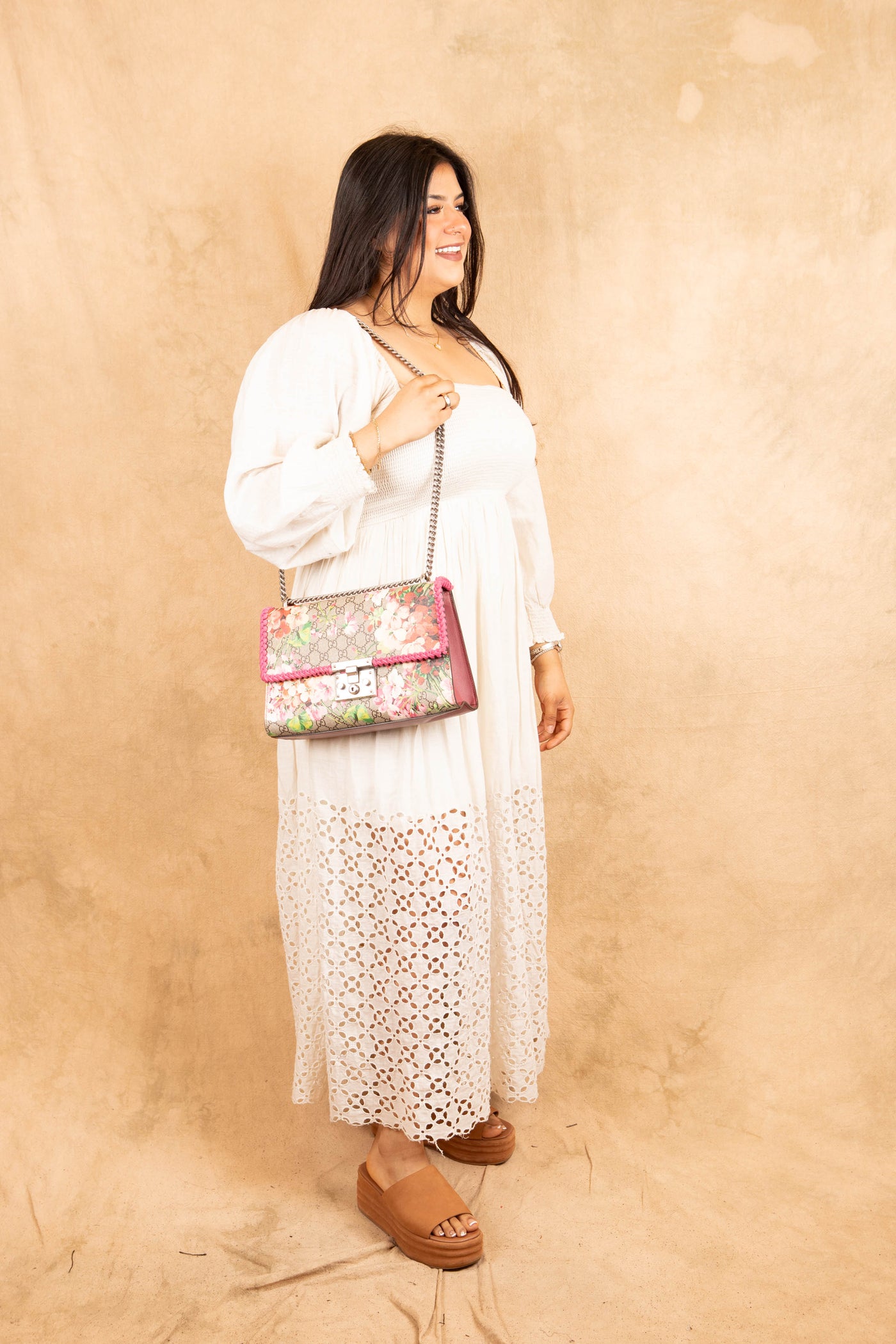 Gucci Floral Padlock