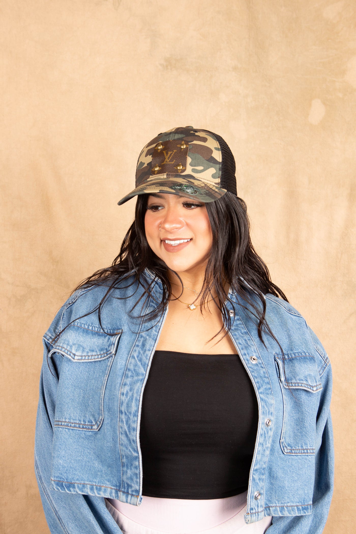 LV Camo Trucker Hats