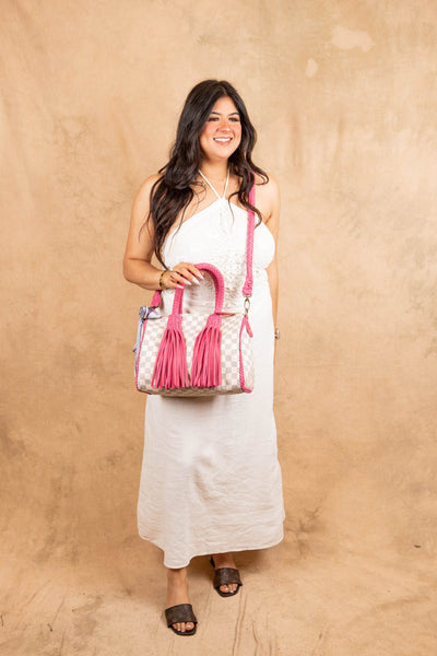 Icon Blanca- Fuchsia