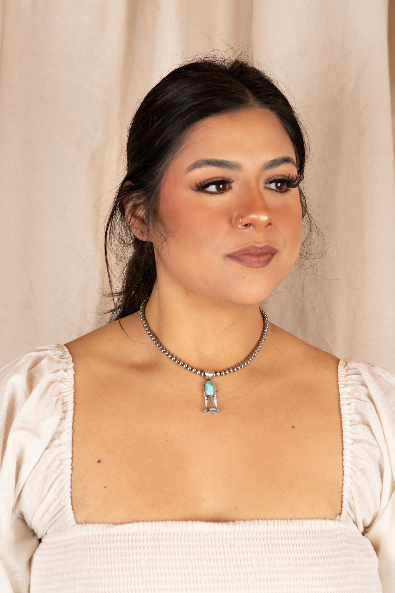 Navajo Sky Petal Necklace