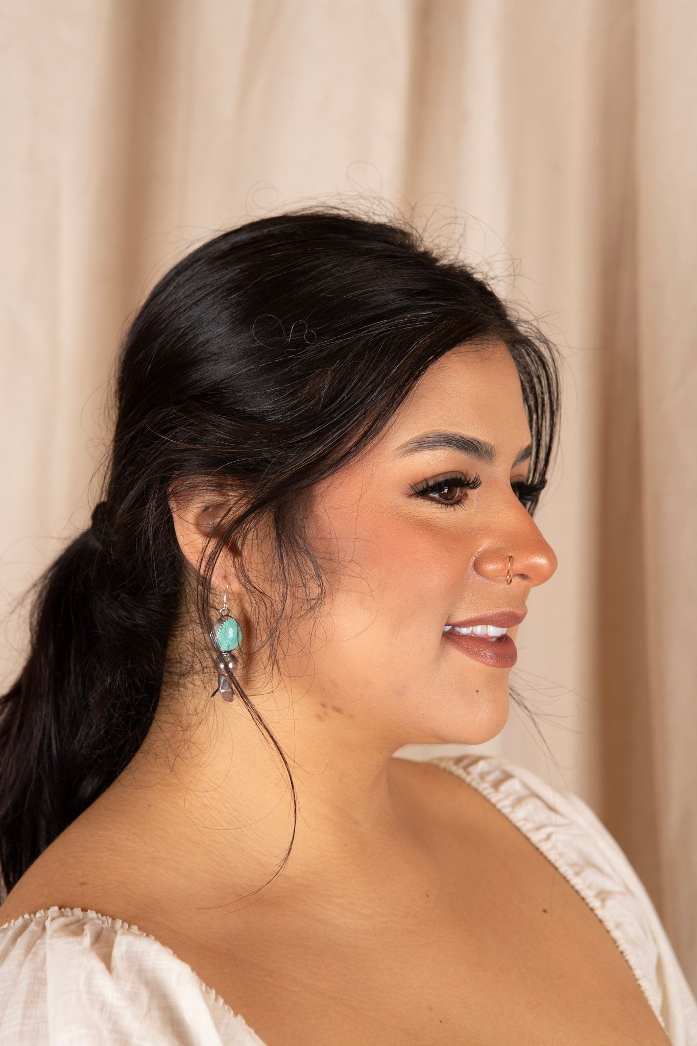 Navajo Sky Petal Earrings