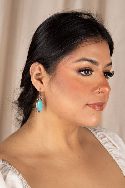 Navajo Sky Oval Drops