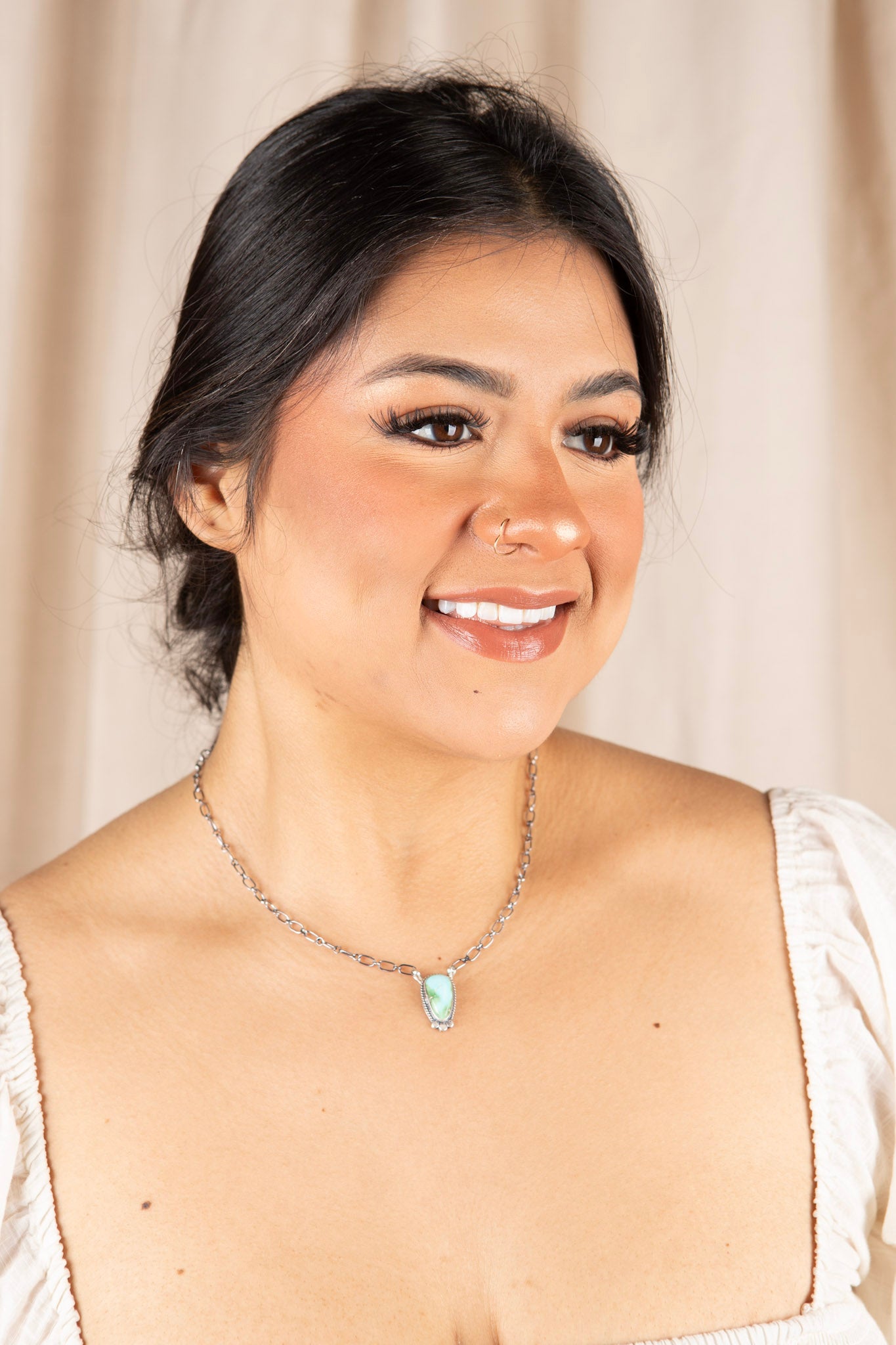 Sonoran Gold Drop Necklace