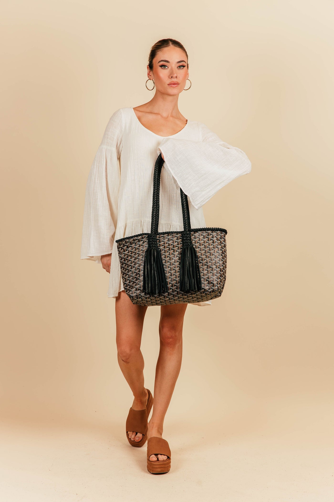 Goyard Tote- Black