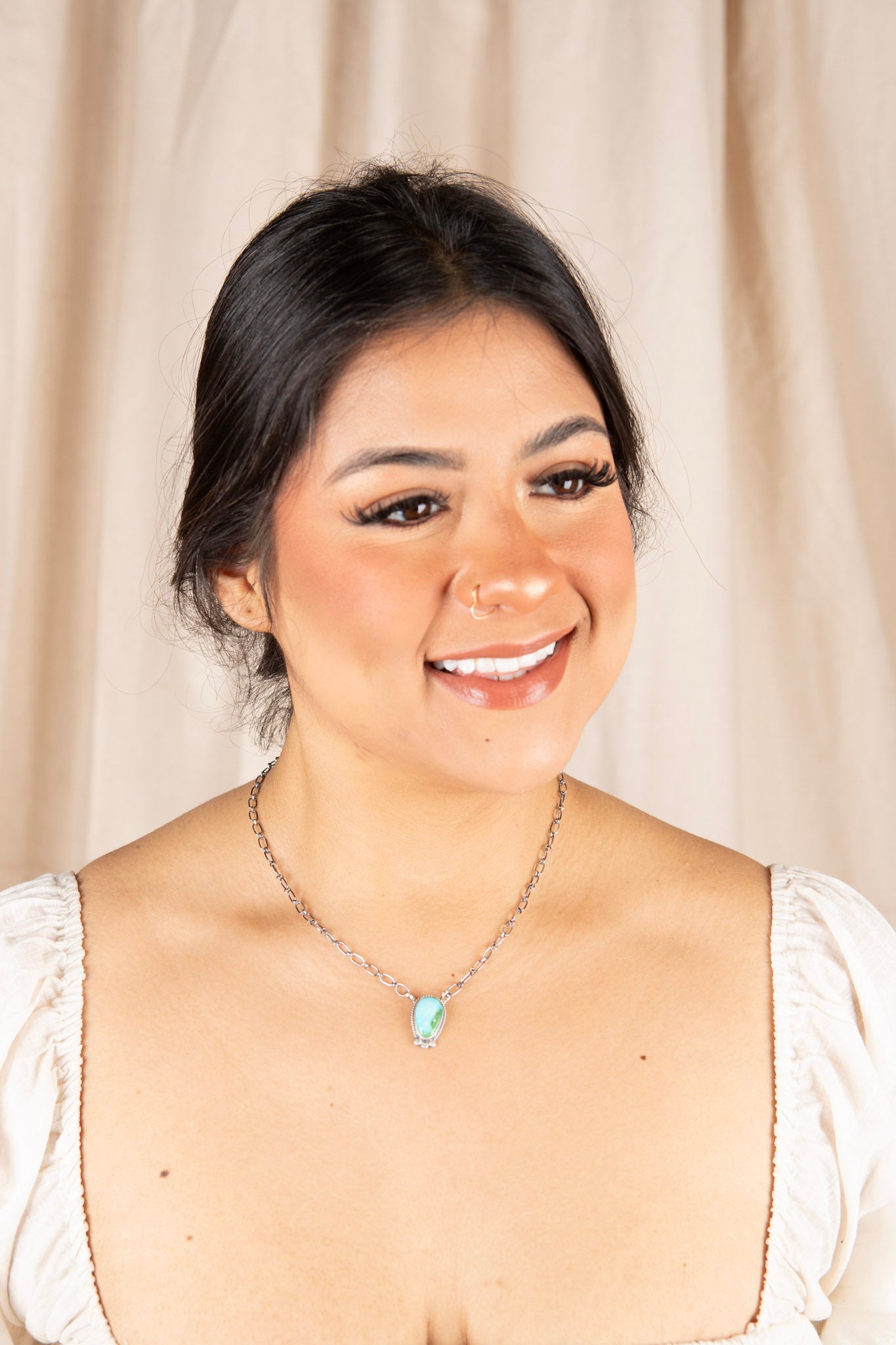 Sonoran Gold Drop Necklace