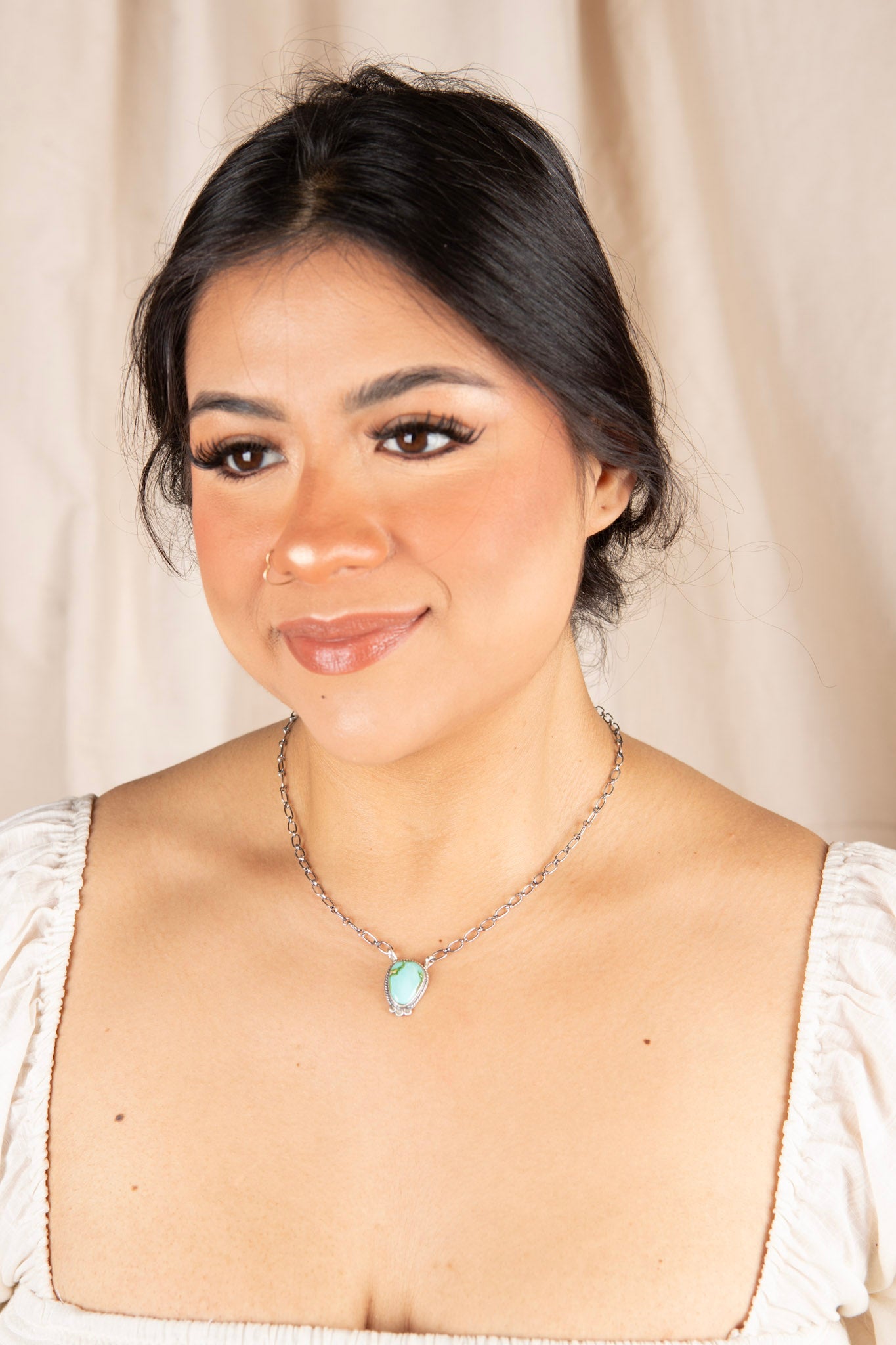 Sonoran Gold Drop Necklace