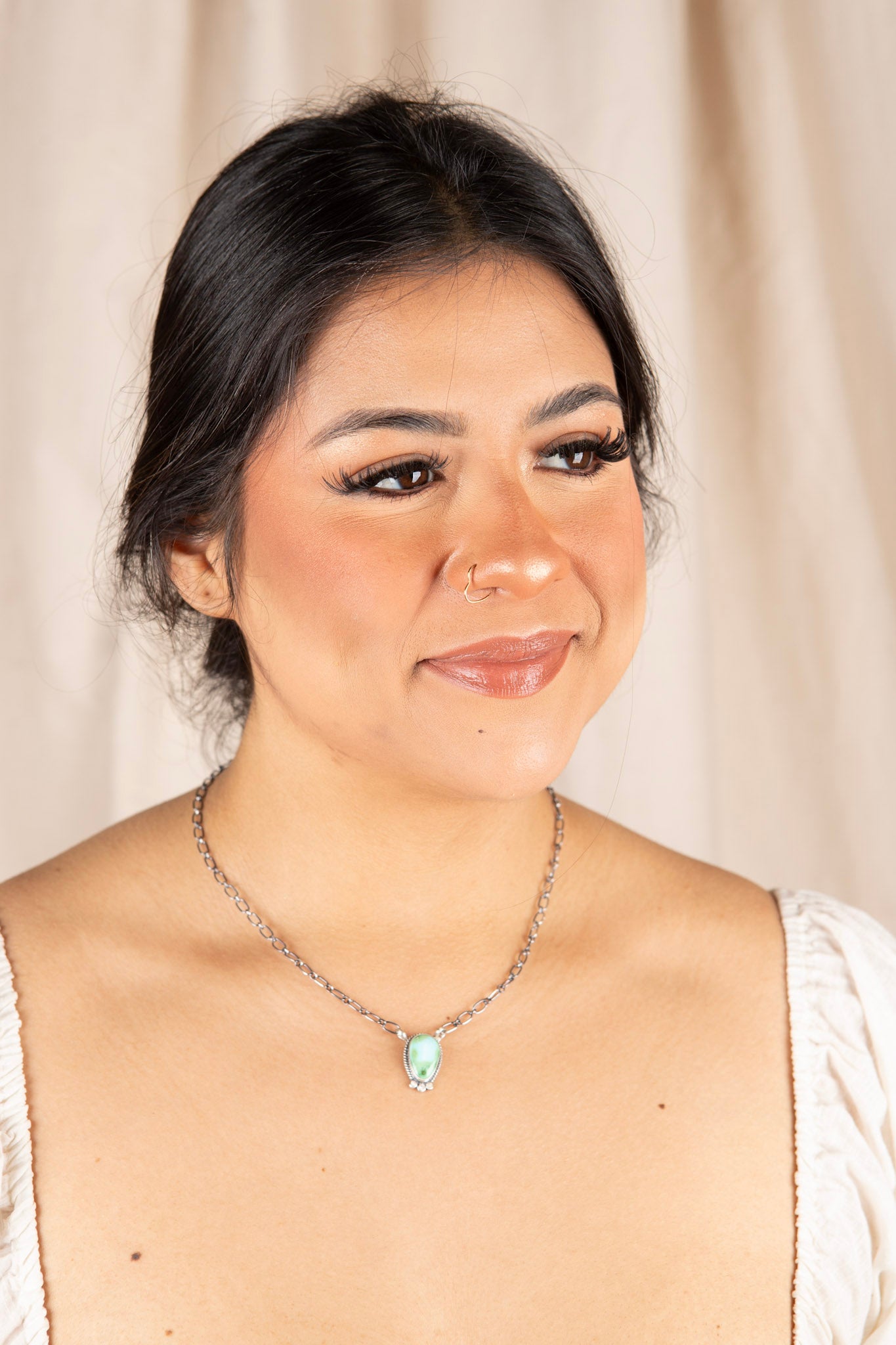 Sonoran Gold Drop Necklace