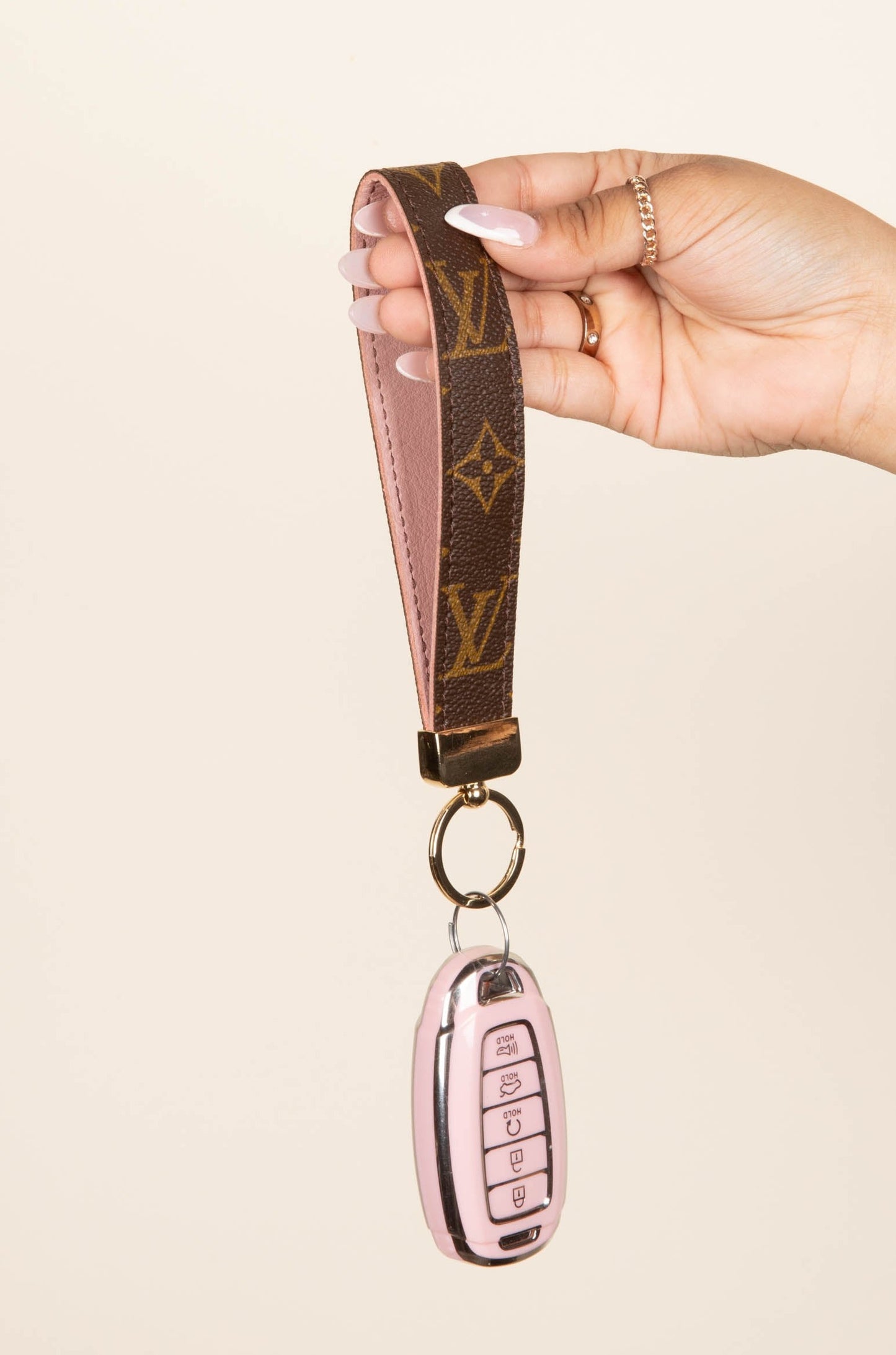 Leather Keychain Lv Lanyard Key Holder Lv Lanyard Key Holder New
