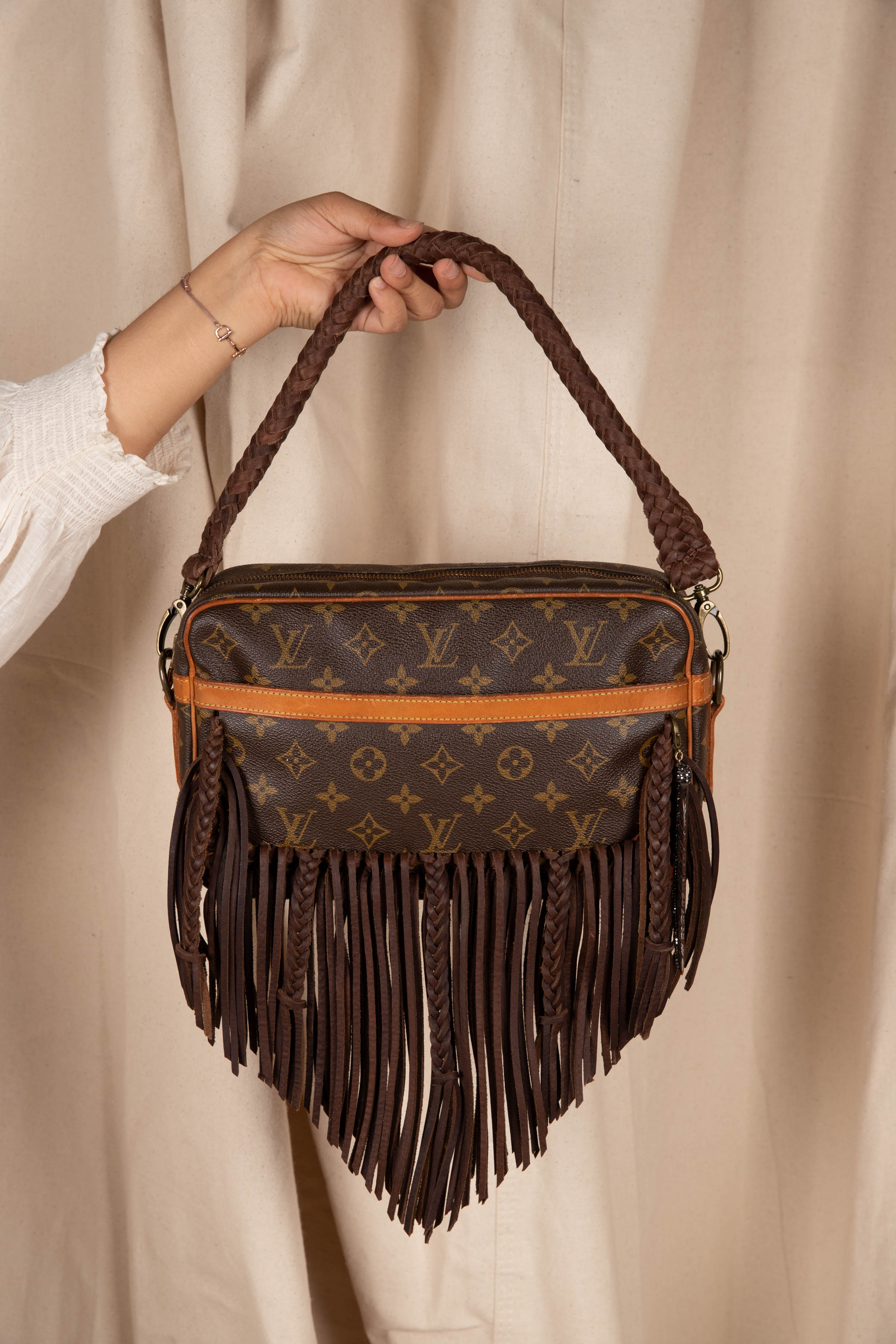vintage boho bags authentic Riviera Compact Shoulder Bag