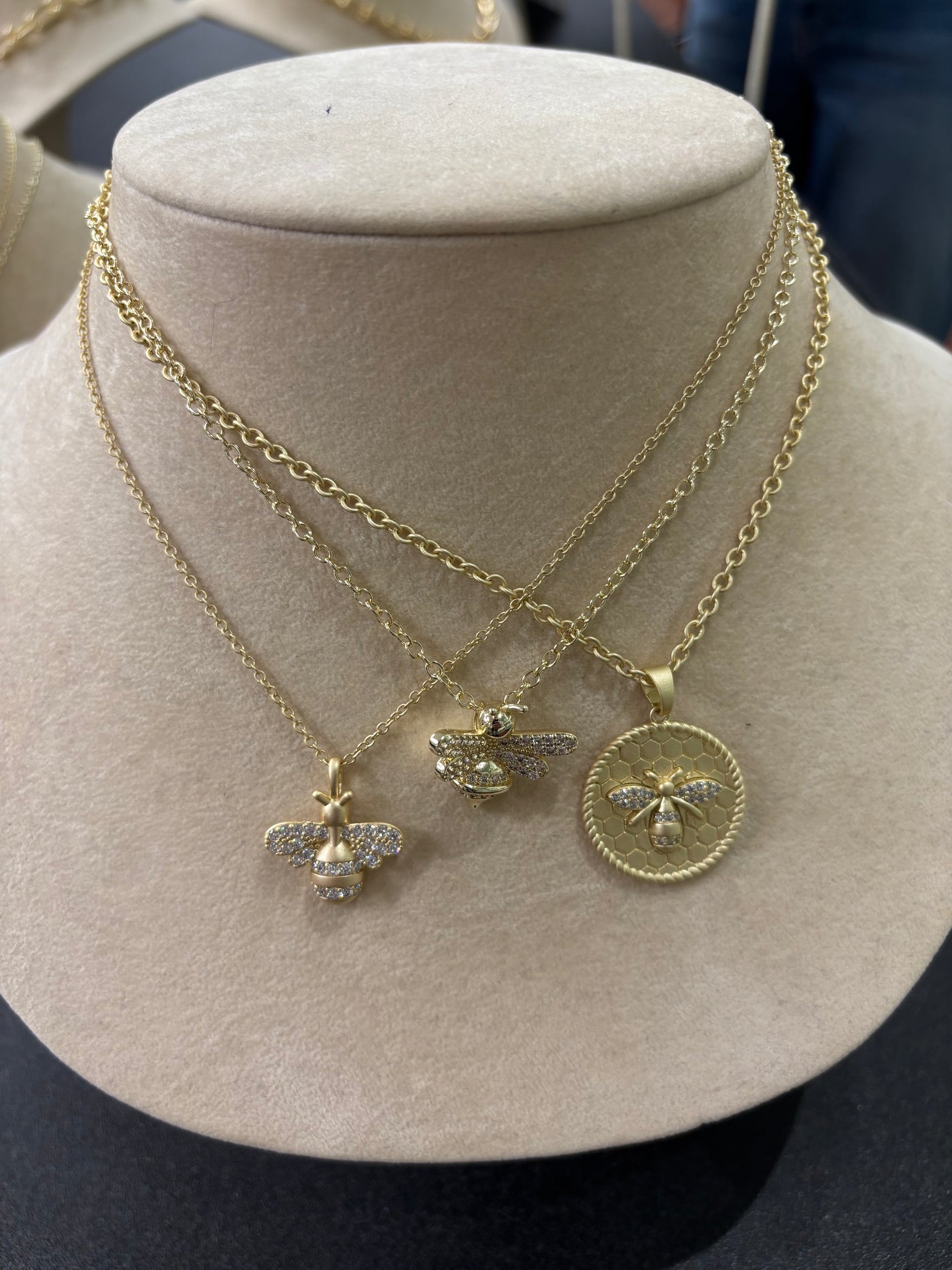 Honey Bee Necklace