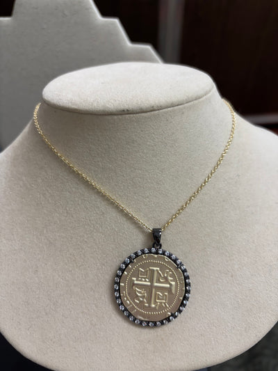 It's Vintage Coin Pendant Necklace