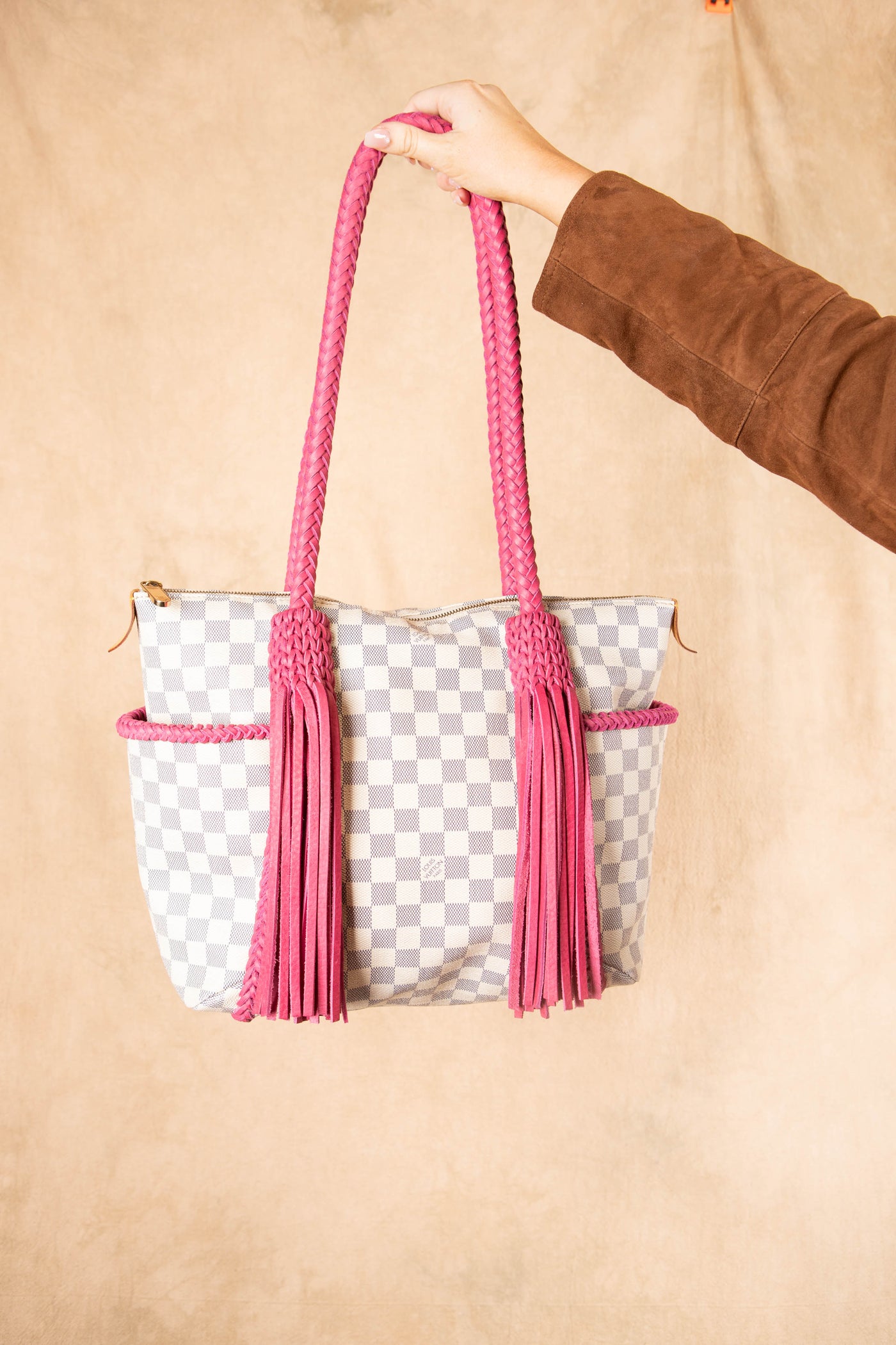 Santorini Tote - Fuchsia
