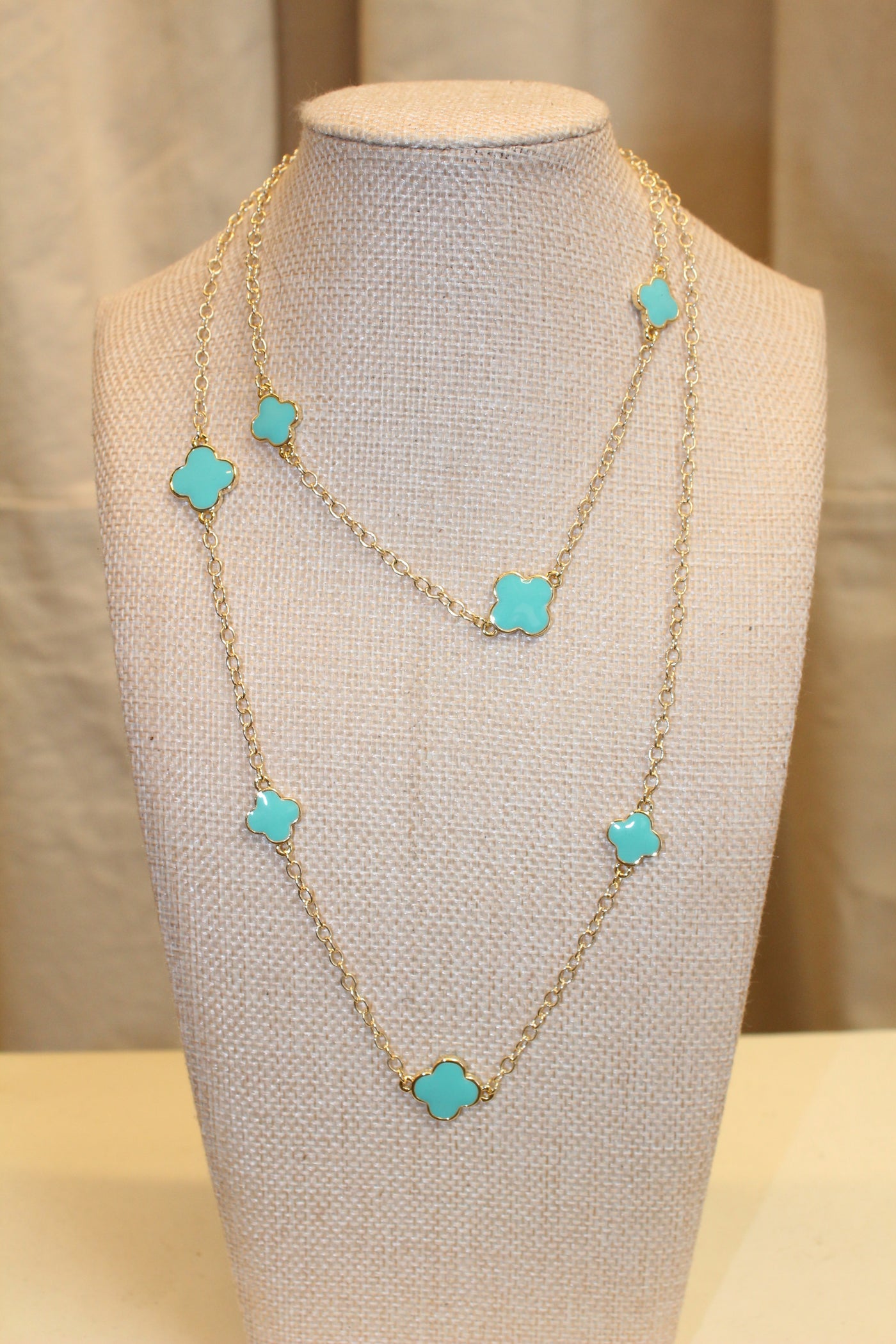 Turquoise Bloom Necklace