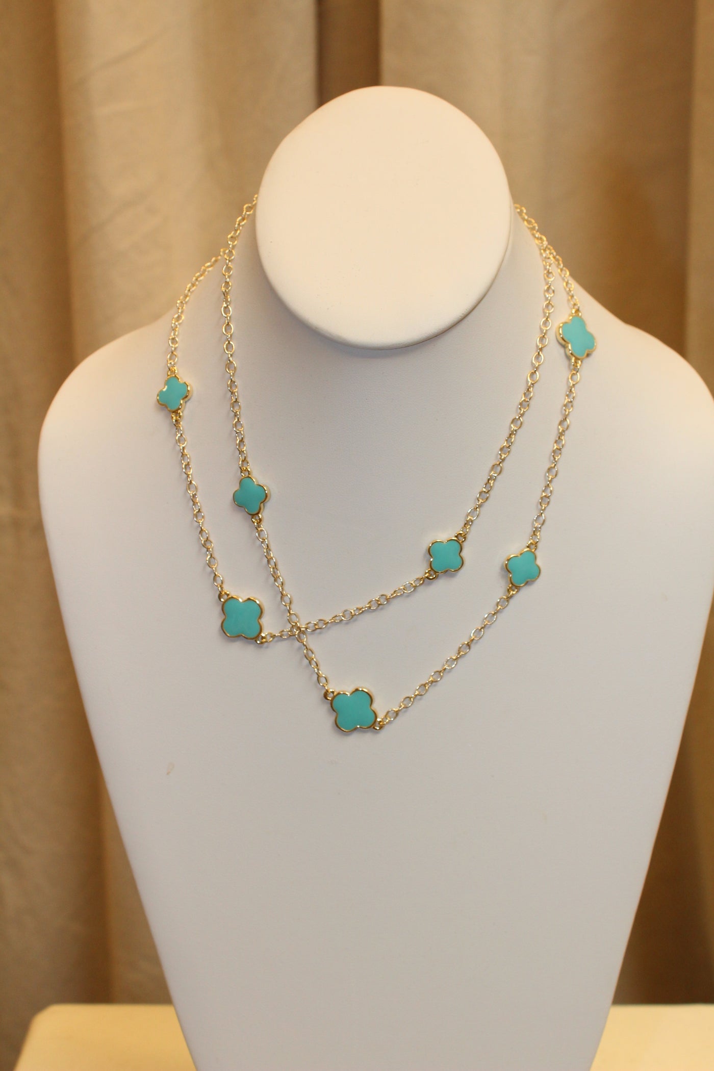 Turquoise Bloom Necklace
