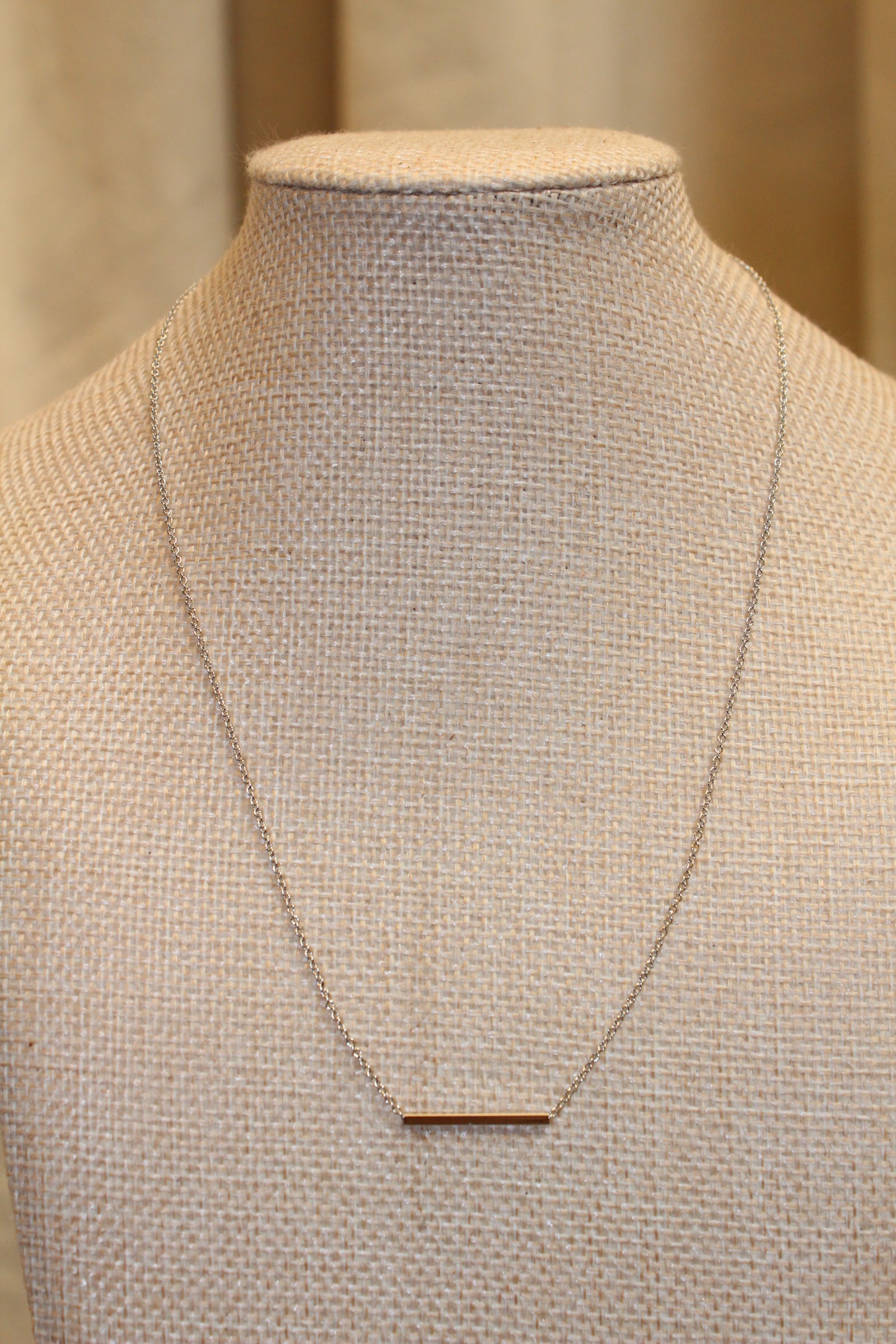 Dainty Bar Necklace