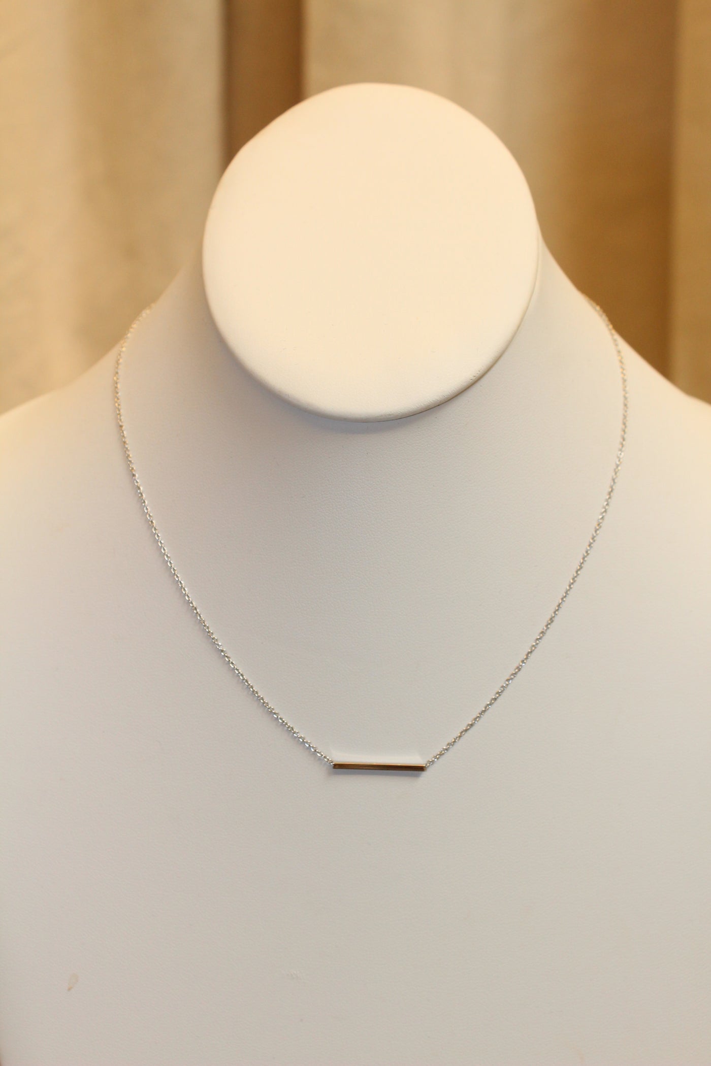 Dainty Bar Necklace