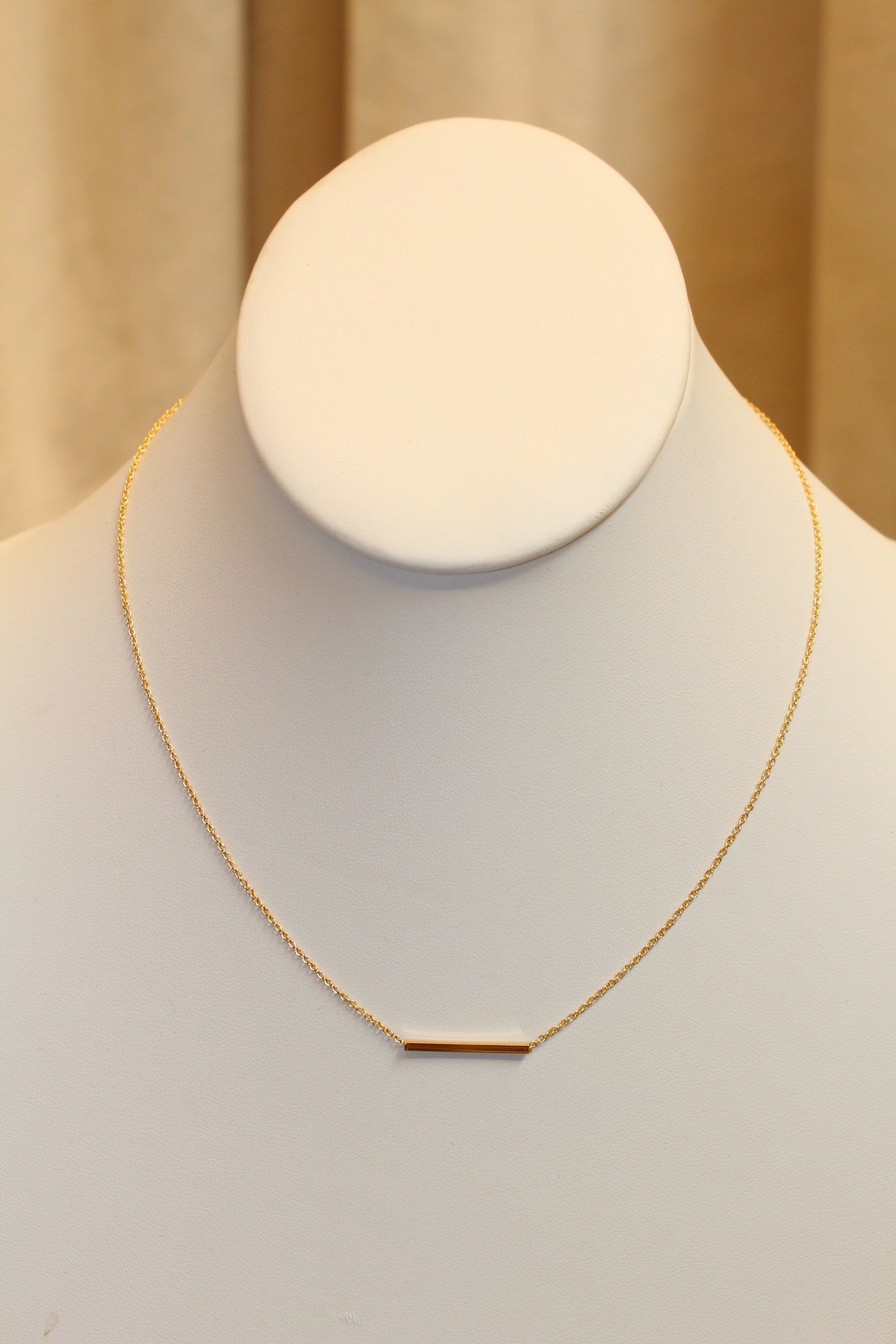 Dainty Bar Necklace