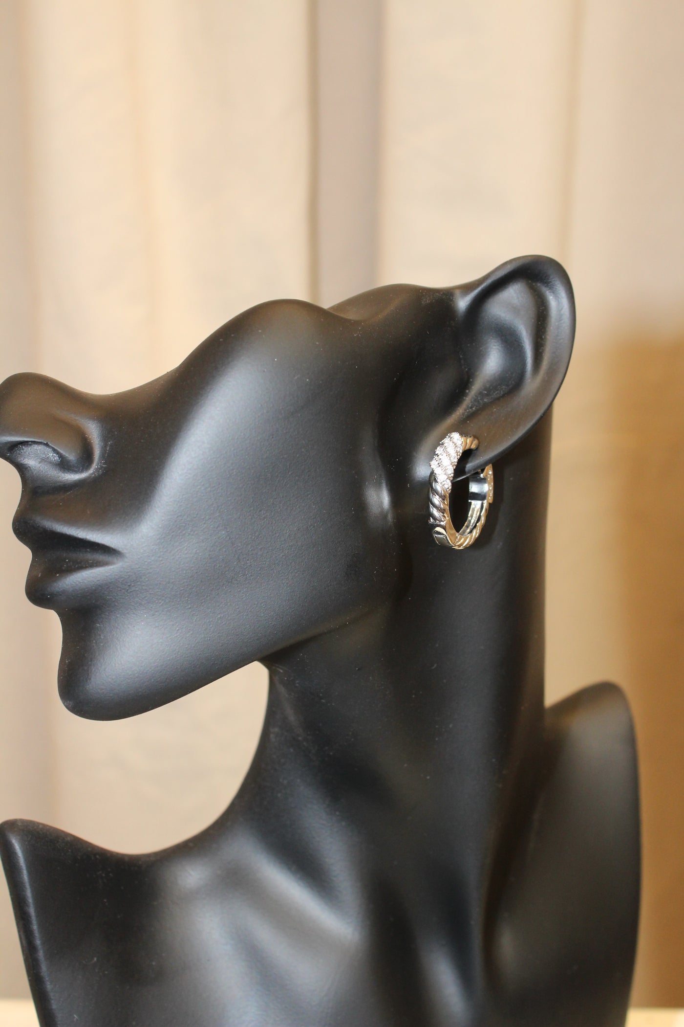 Victorian Braid Hoops