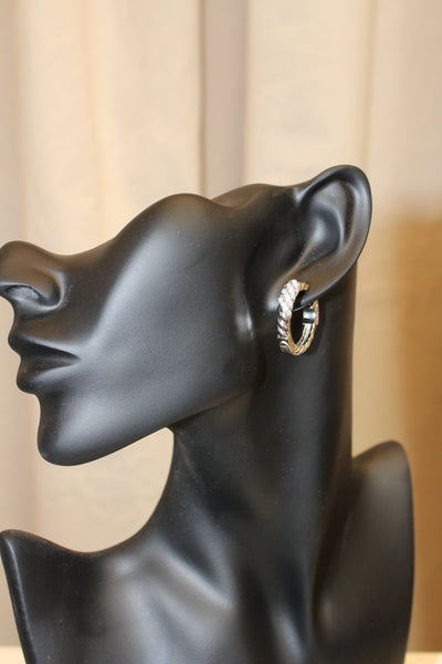 Victorian Braid Hoops