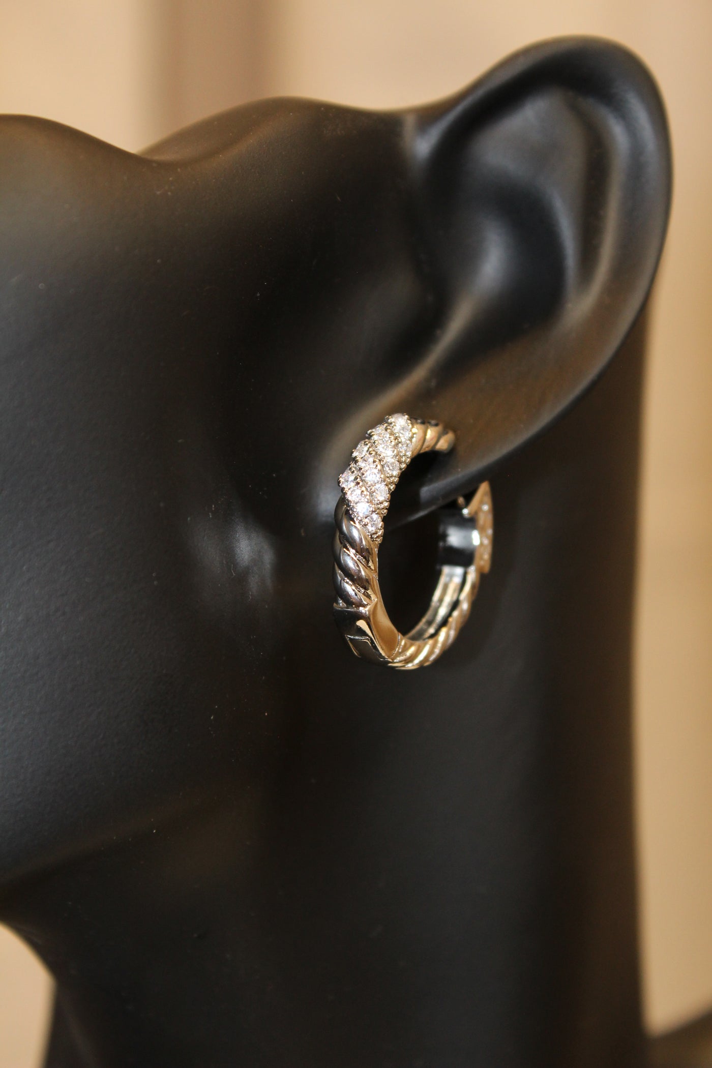 Victorian Braid Hoops