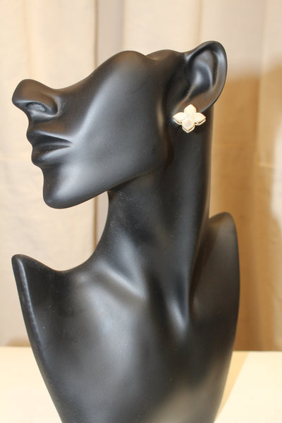 Pearl Blossom Earrings