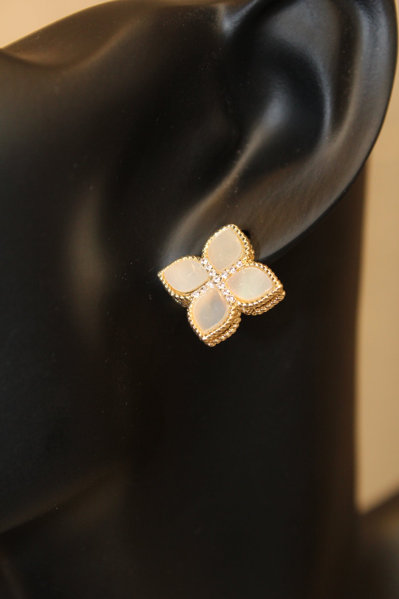 Pearl Blossom Earrings