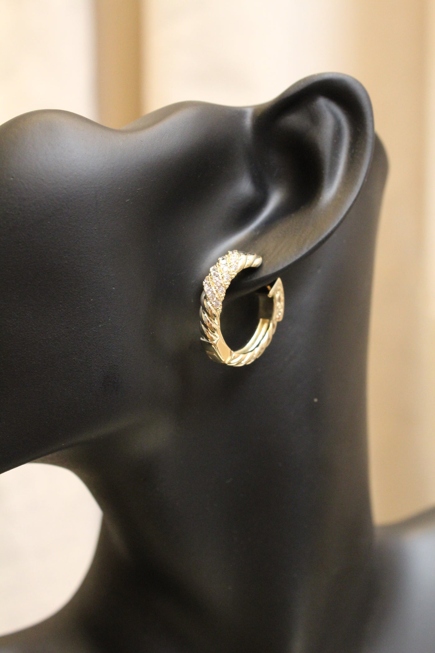 Victorian Braid Hoops