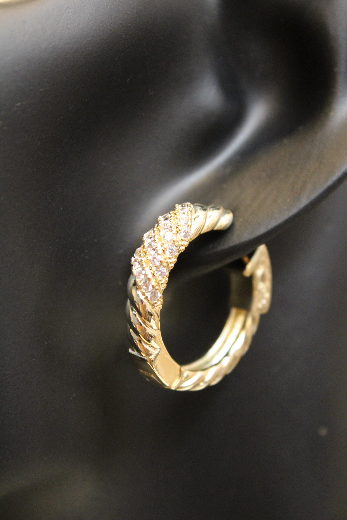 Victorian Braid Hoops